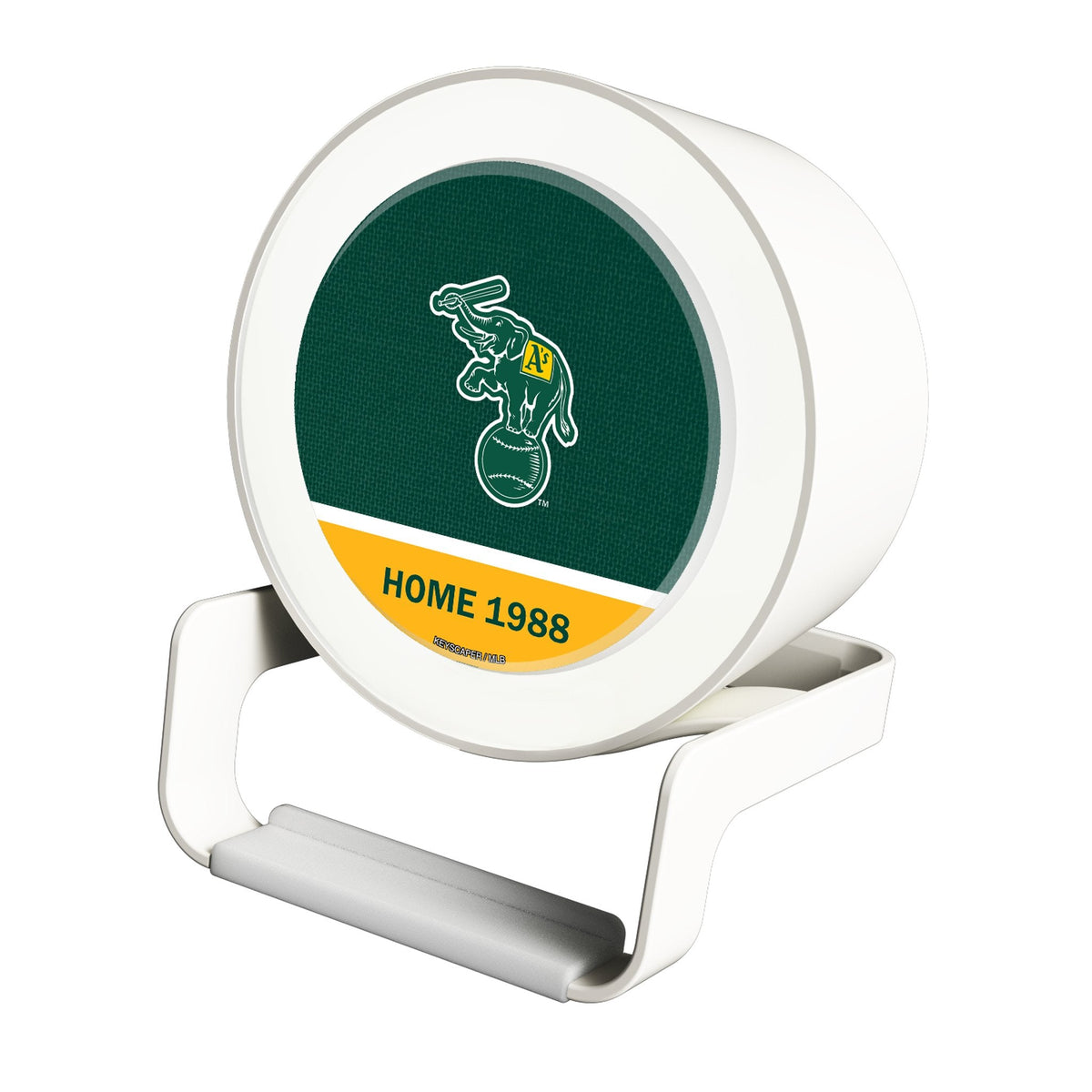 Oakland As Home 1988 - Cooperstown Collection Endzone Solid Night Light Charger and Bluetooth Speaker 1