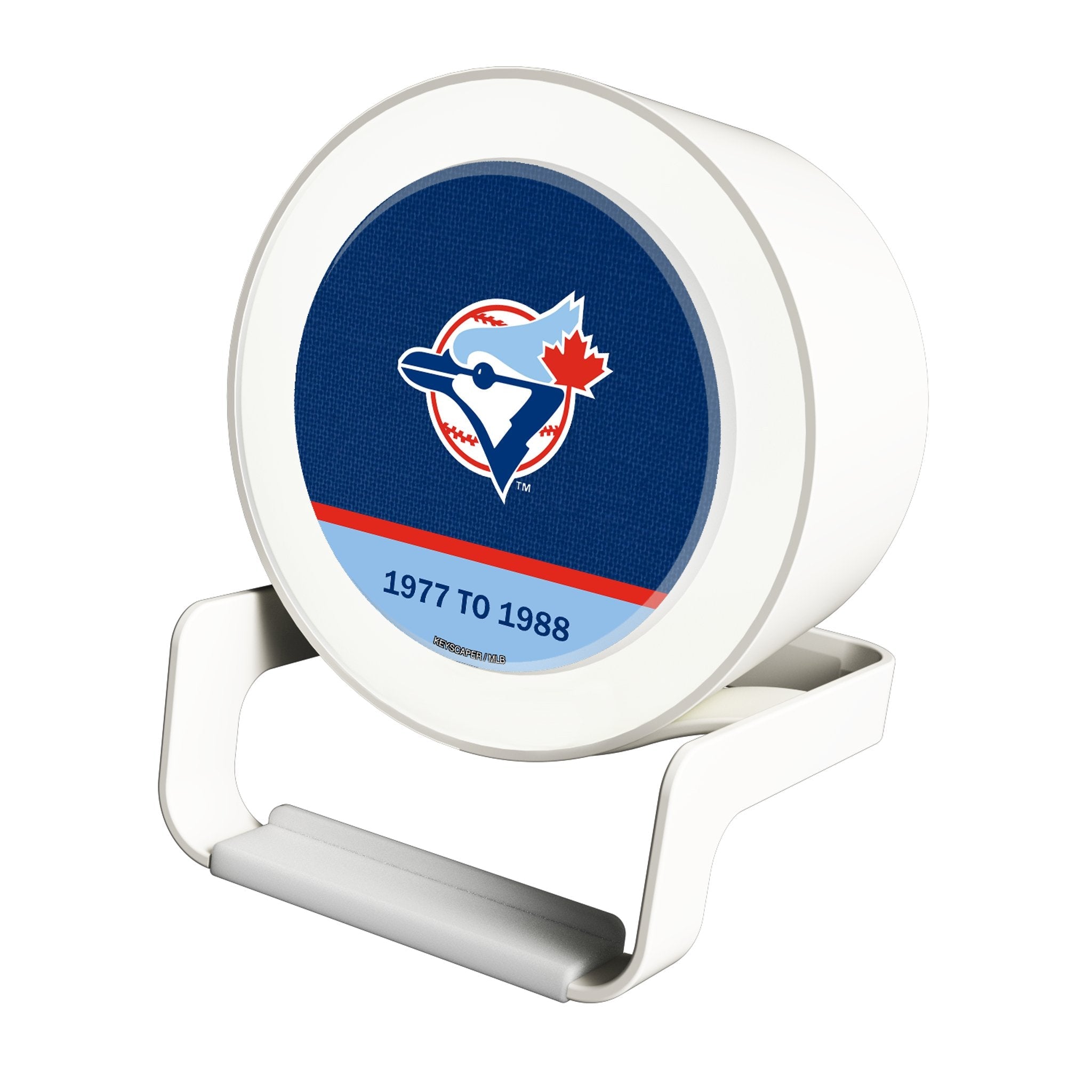 Toronto Blue Jays 1977-1988 - Cooperstown Collection Endzone Solid Night Light Charger and Bluetooth Speaker 1