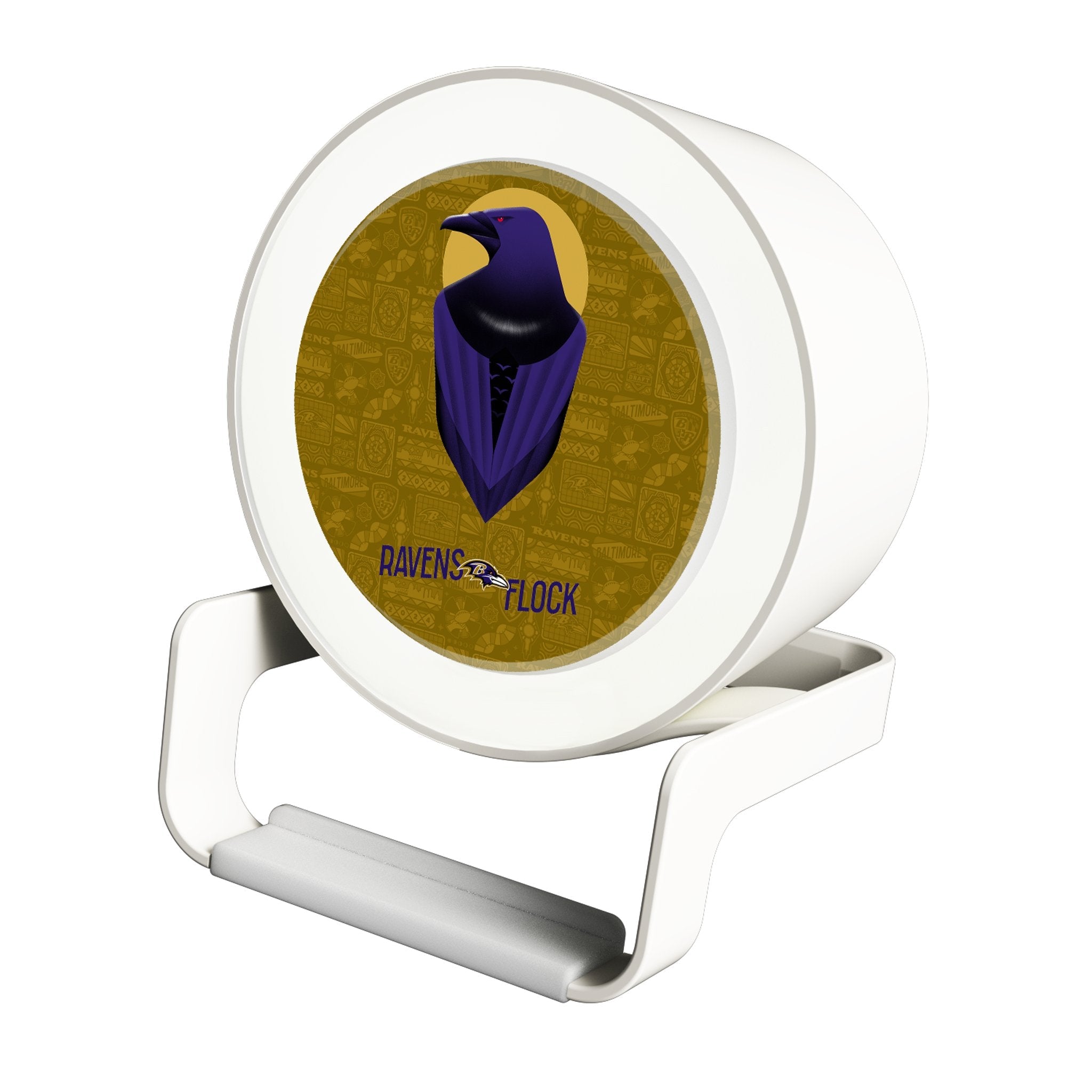Baltimore Ravens 2024 Edition Night Light Charger and Bluetooth Speaker