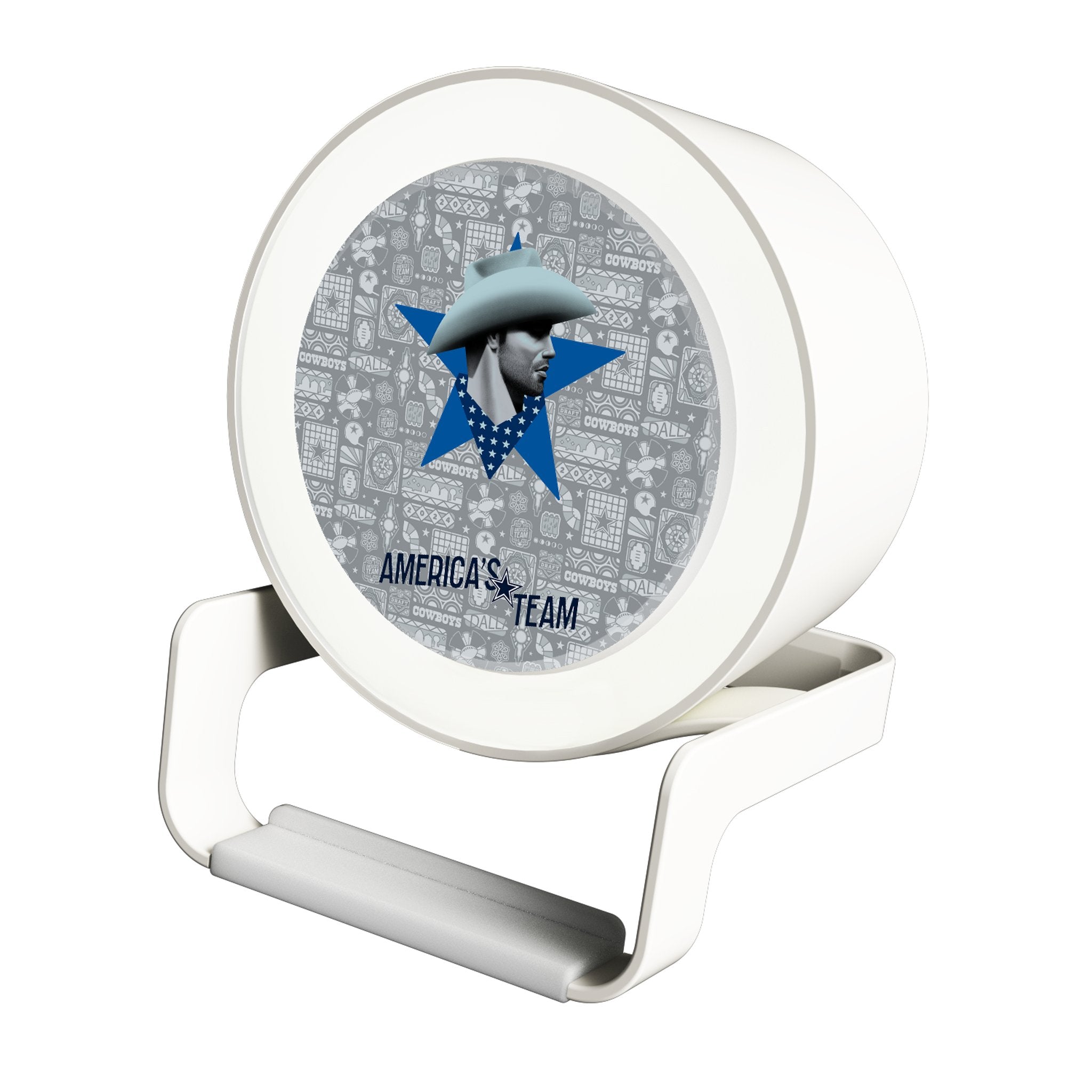 Dallas Cowboys 2024 Edition Night Light Charger and Bluetooth Speaker