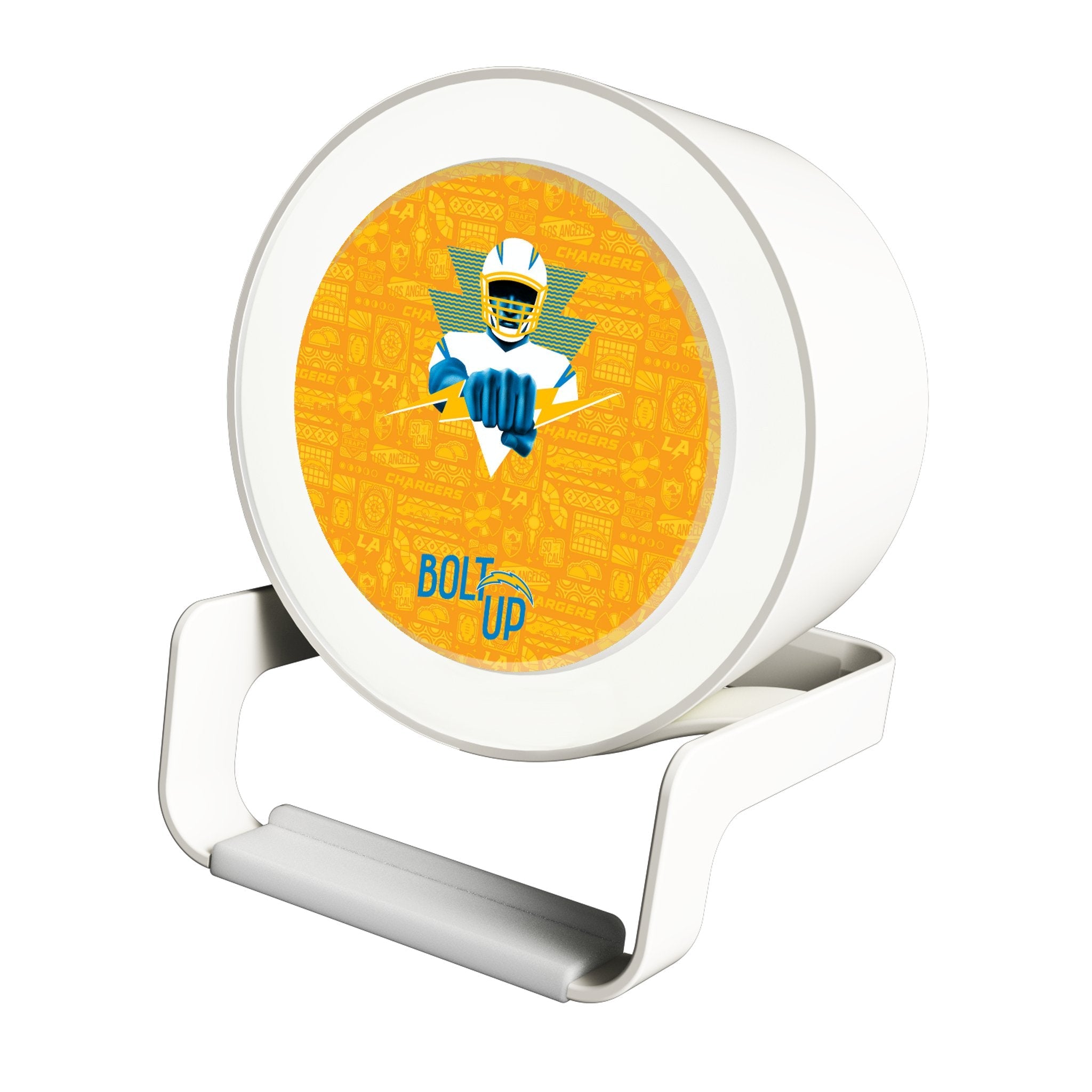Los Angeles Chargers 2024 Edition Night Light Charger and Bluetooth Speaker 1
