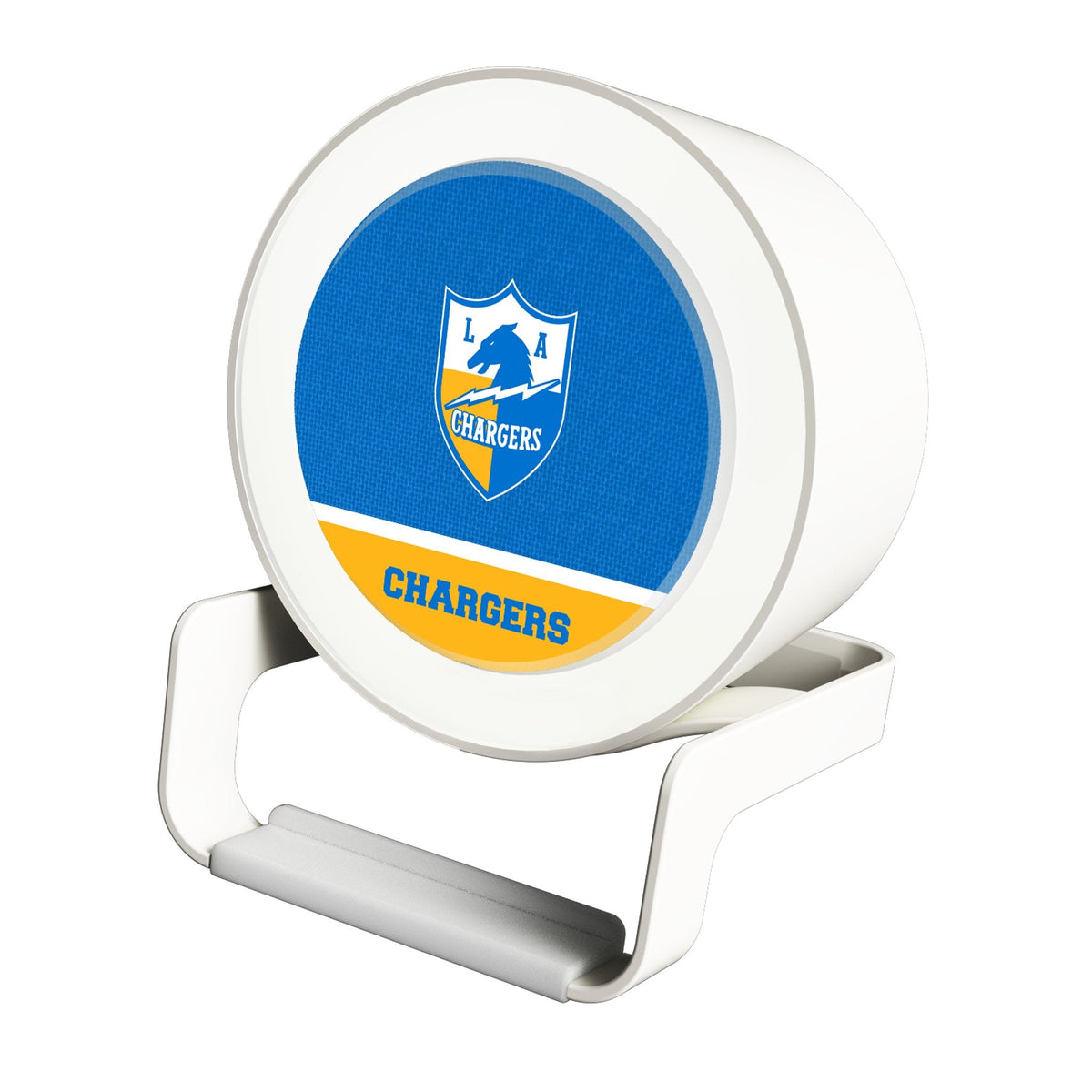 Los Angeles Chargers Historic Collection Endzone Solid Night Light Charger and Bluetooth Speaker 1