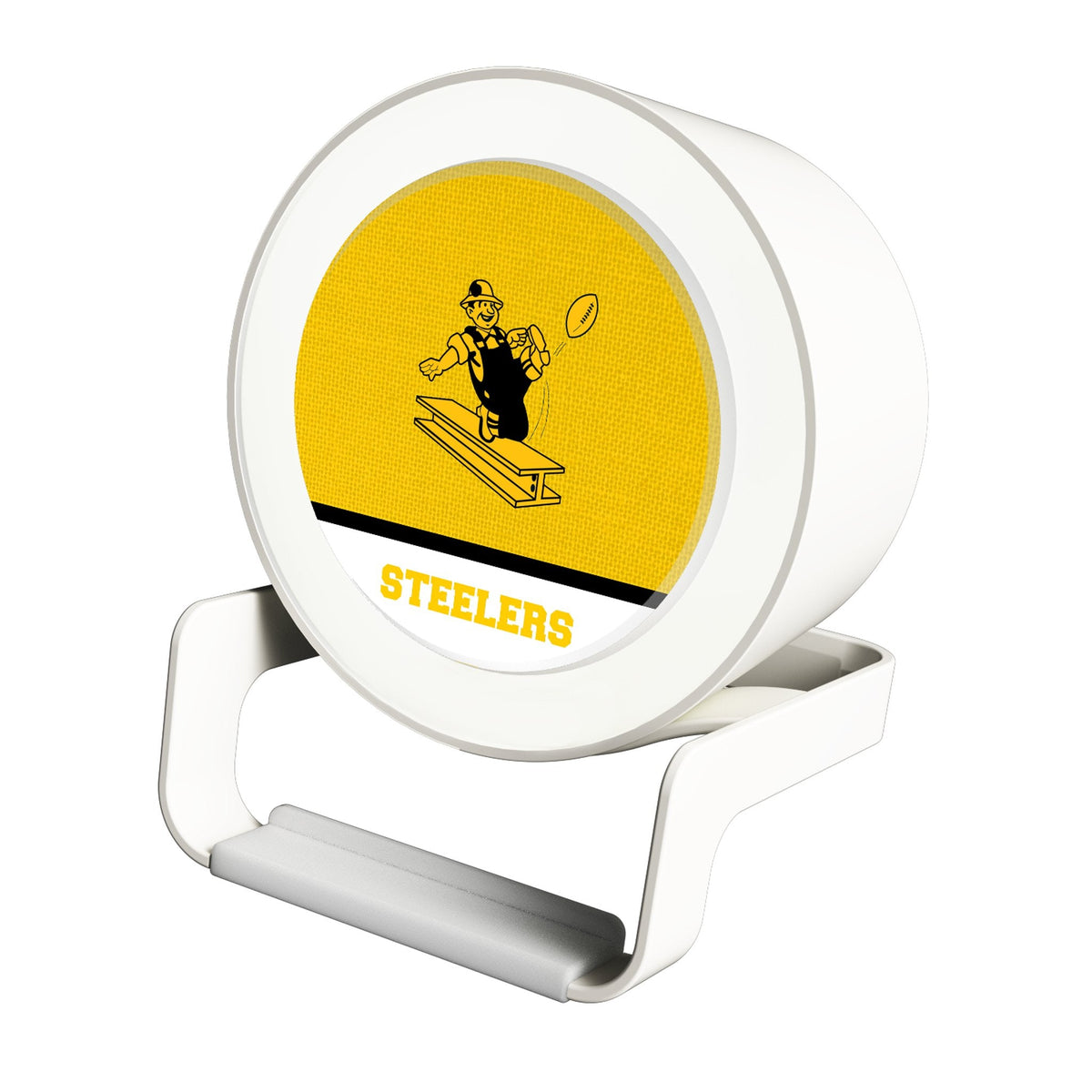 Pittsburgh Steelers 1961 Historic Collection Endzone Solid Night Light Charger and Bluetooth Speaker