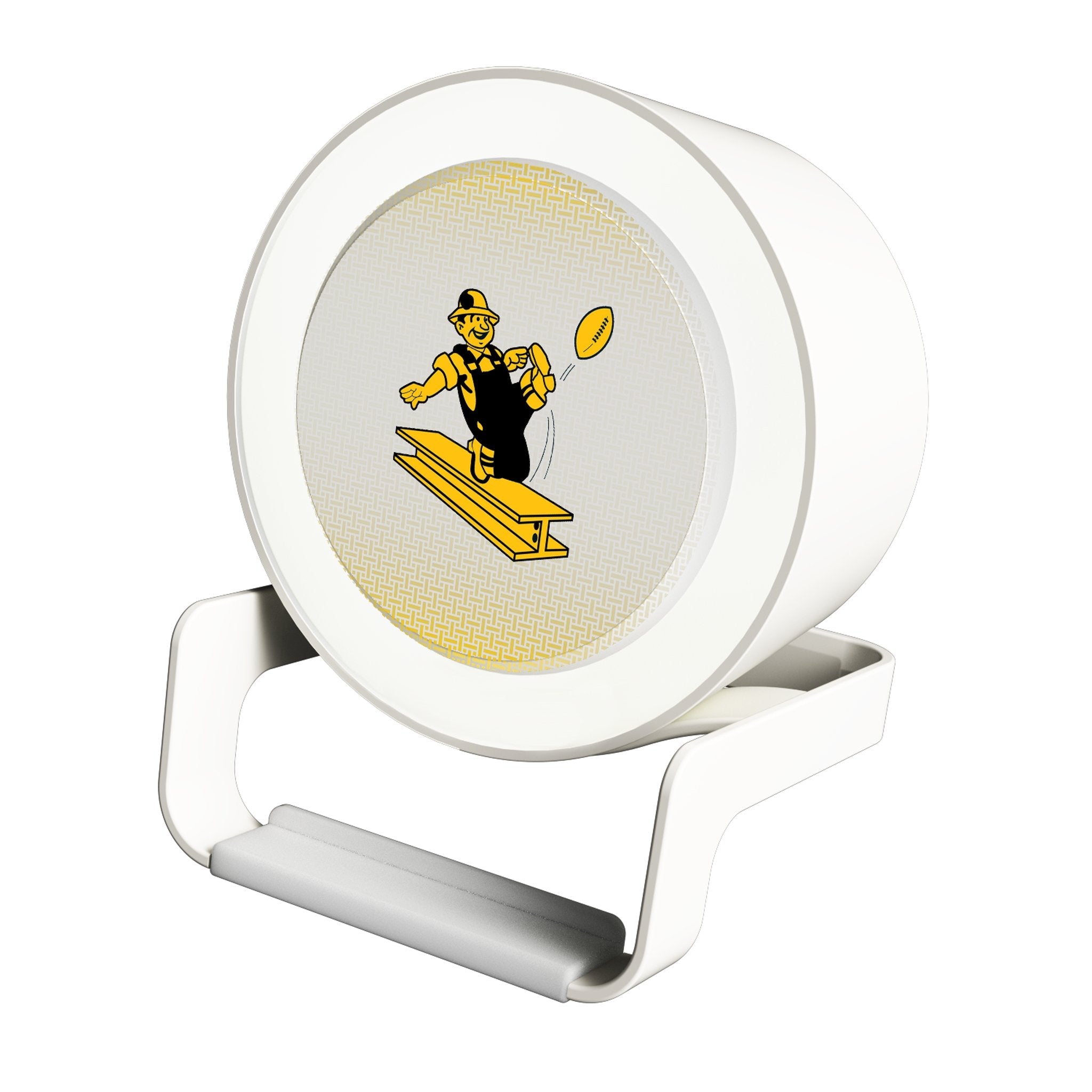 Pittsburgh Steelers 1961 Historic Collection Linen Night Light Charger and Bluetooth Speaker 1