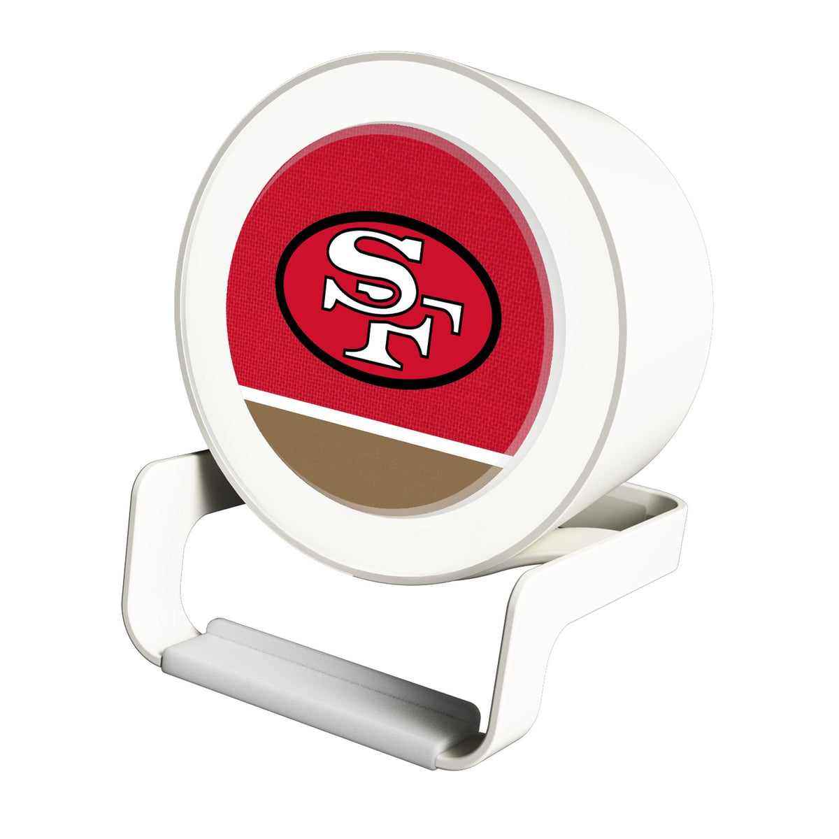 San Francisco 49ers Historic Collection Endzone Solid Night Light Charger and Bluetooth Speaker