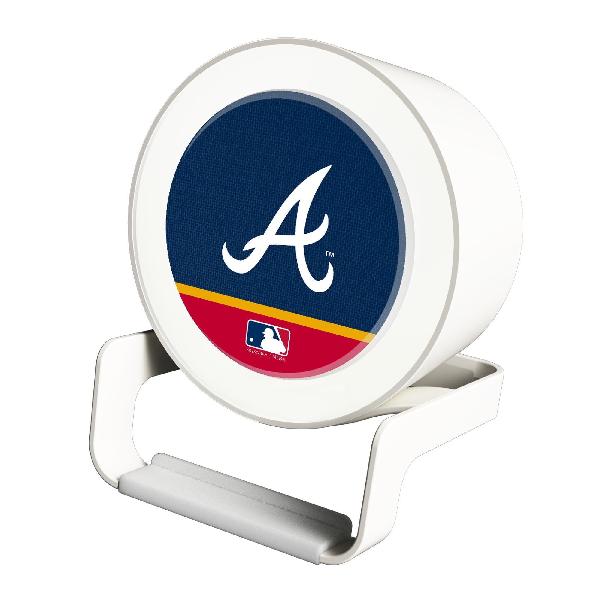 Atlanta Braves Endzone Solid Night Light Charger and Bluetooth Speaker