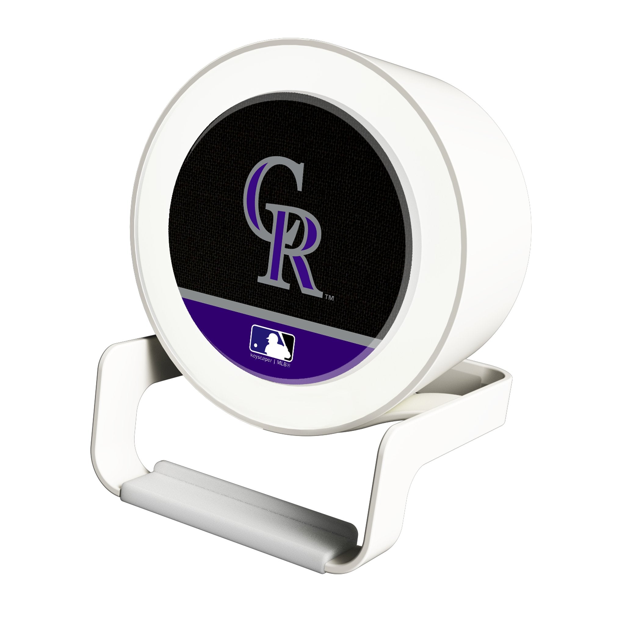 Colorado Rockies Endzone Solid Night Light Charger and Bluetooth Speaker