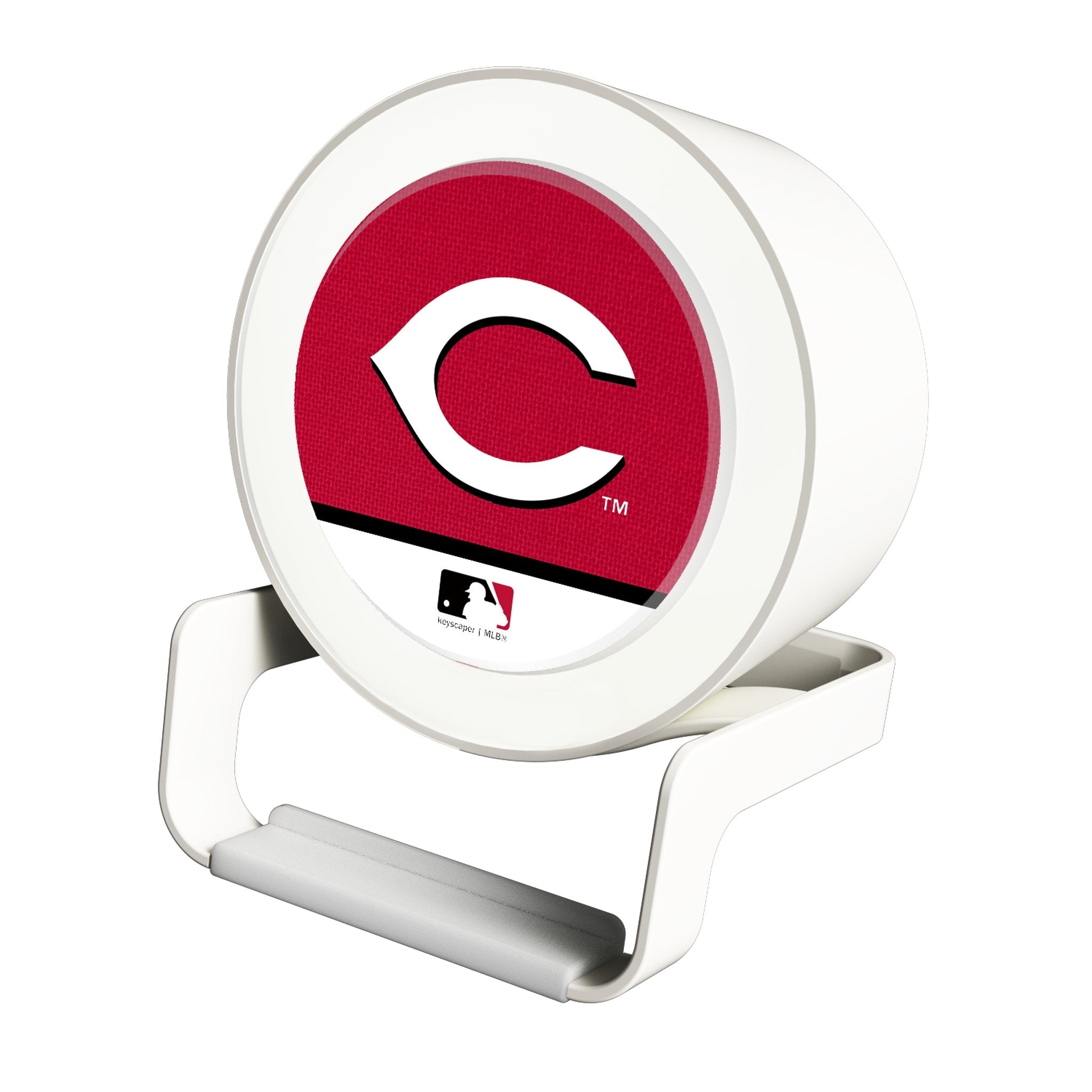 Cincinnati Reds Endzone Solid Night Light Charger and Bluetooth Speaker 1