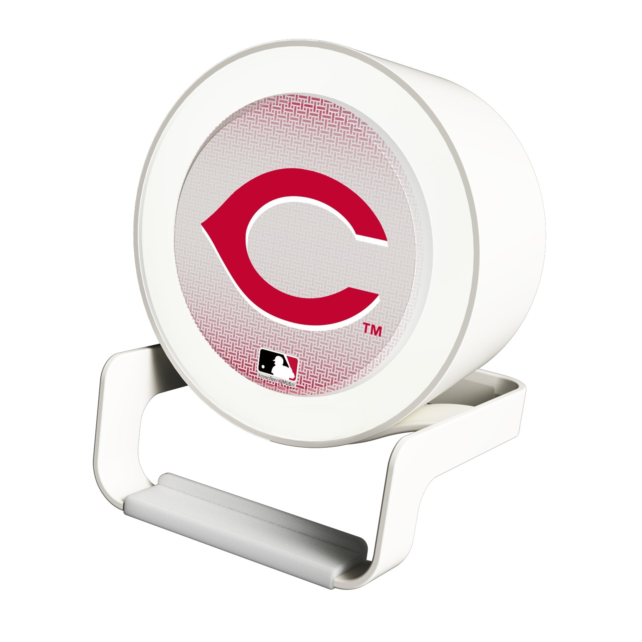Cincinnati Reds Linen Night Light Charger and Bluetooth Speaker 1