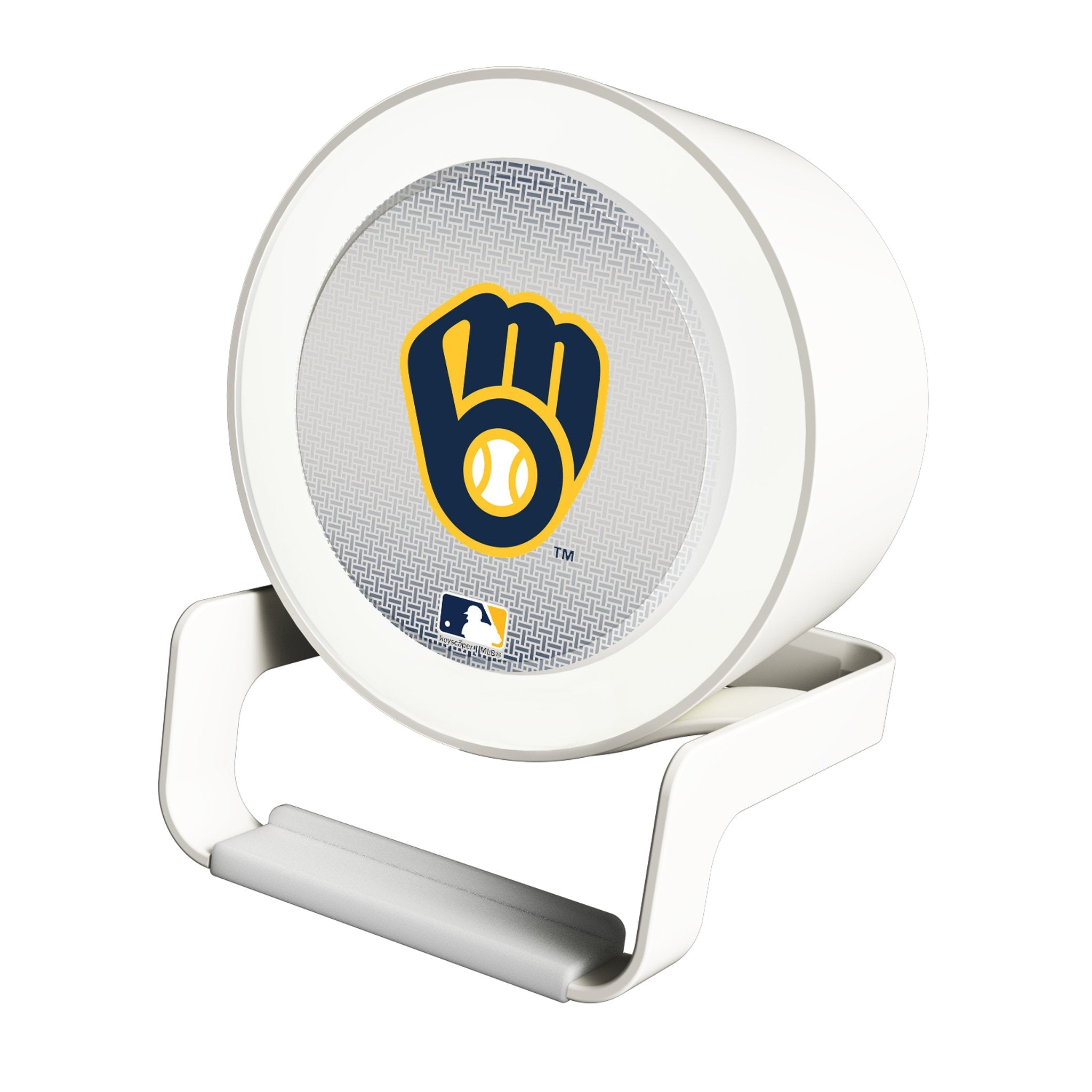 Milwaukee Brewers Linen Night Light Charger and Bluetooth Speaker 1