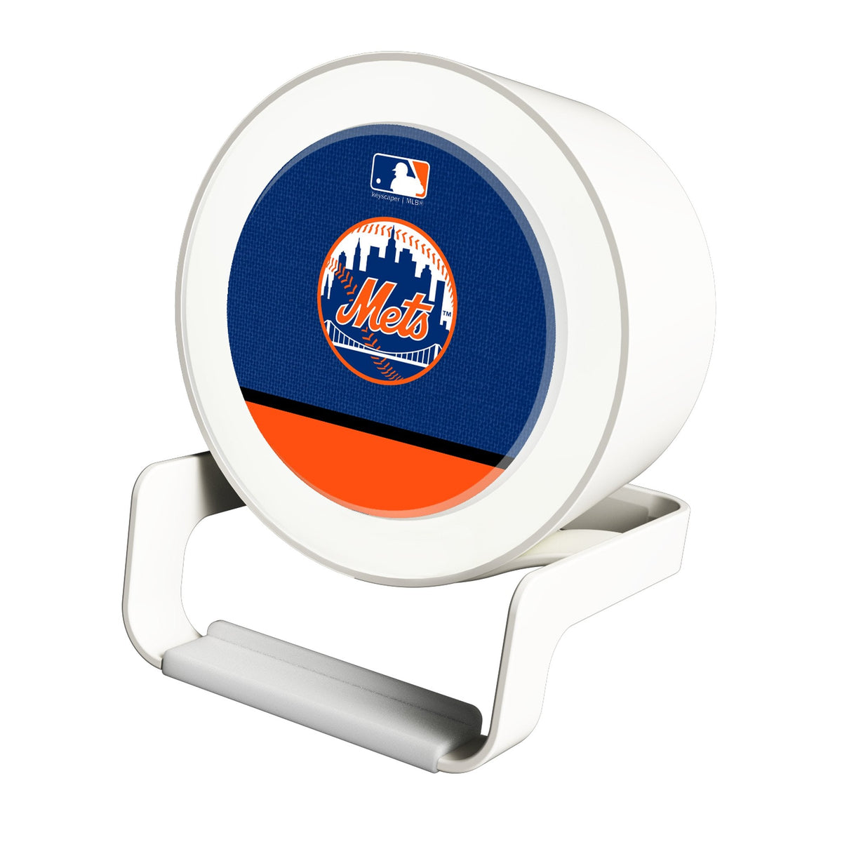 New York Mets Endzone Solid Night Light Charger and Bluetooth Speaker 1