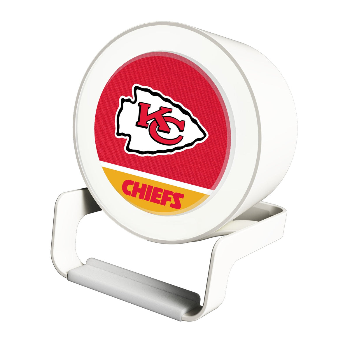 Kansas City Chiefs Endzone Solid Night Light Charger and Bluetooth Speaker 1