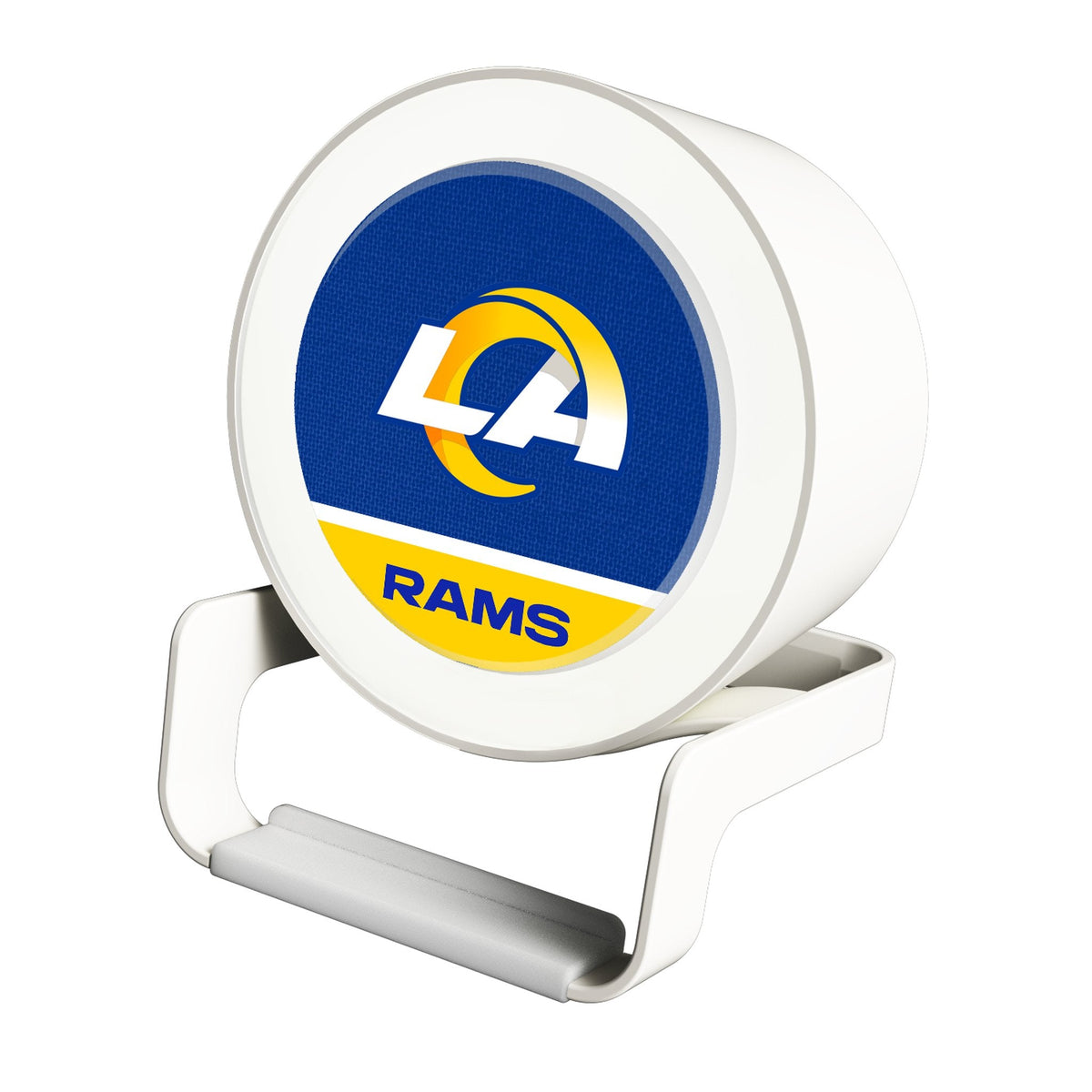 Los Angeles Rams Endzone Solid Night Light Charger and Bluetooth Speaker 1