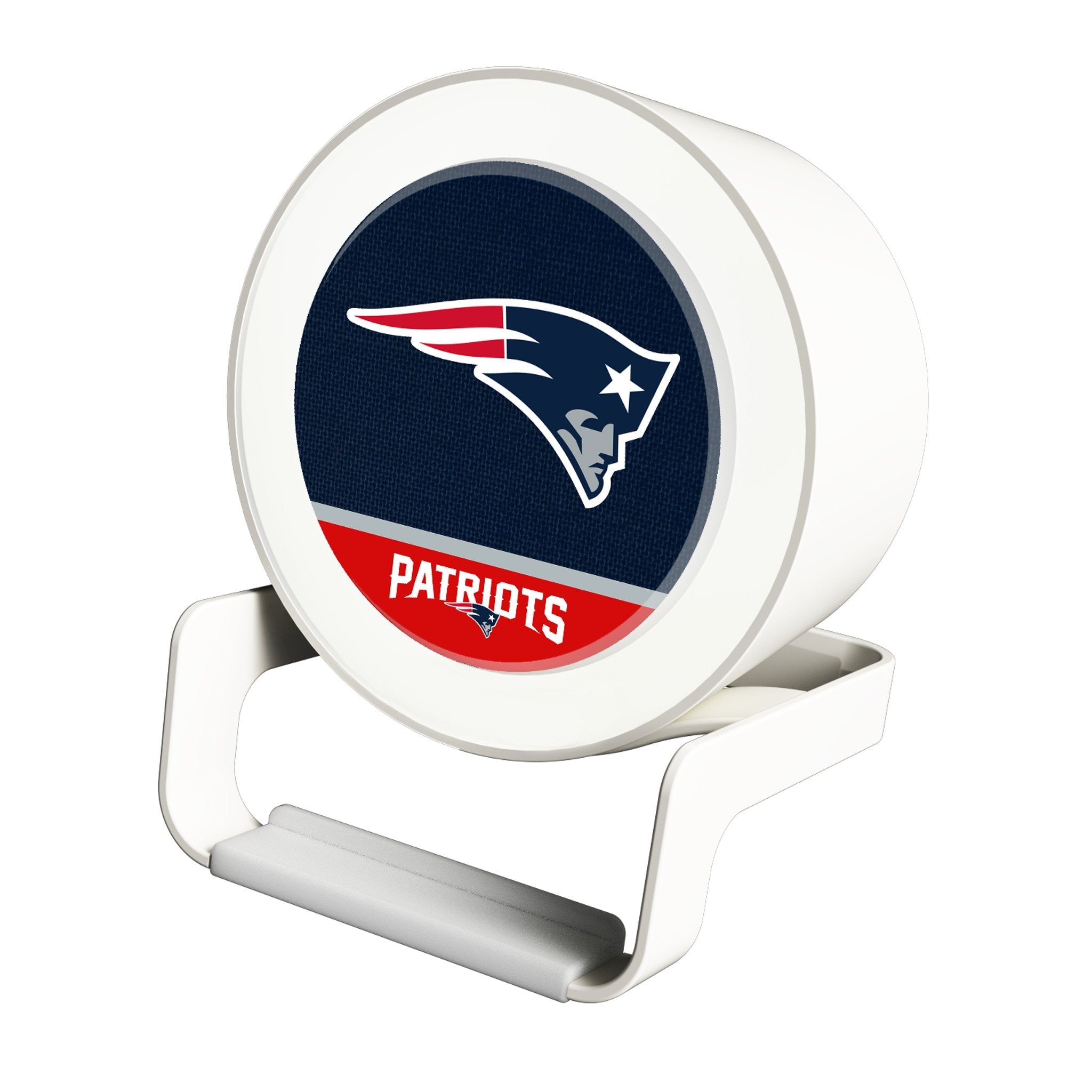 New England Patriots Endzone Solid Night Light Charger and Bluetooth Speaker 1