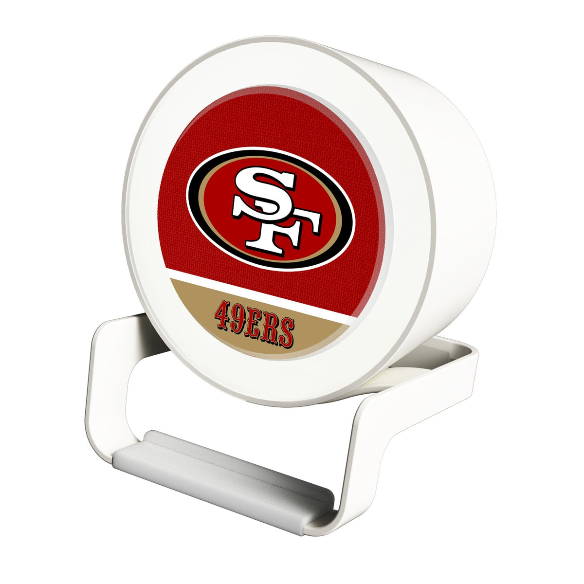 San Francisco 49ers Endzone Solid Night Light Charger and Bluetooth Speaker