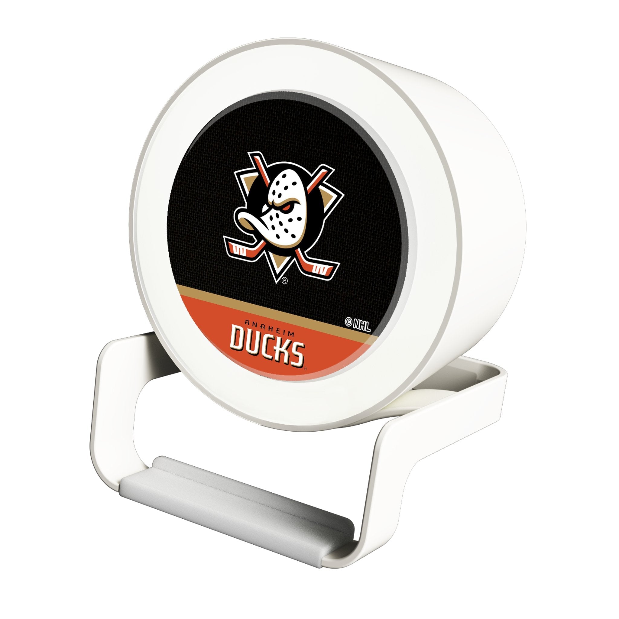 Anaheim Ducks Endzone Solid Night Light Charger and Bluetooth Speaker