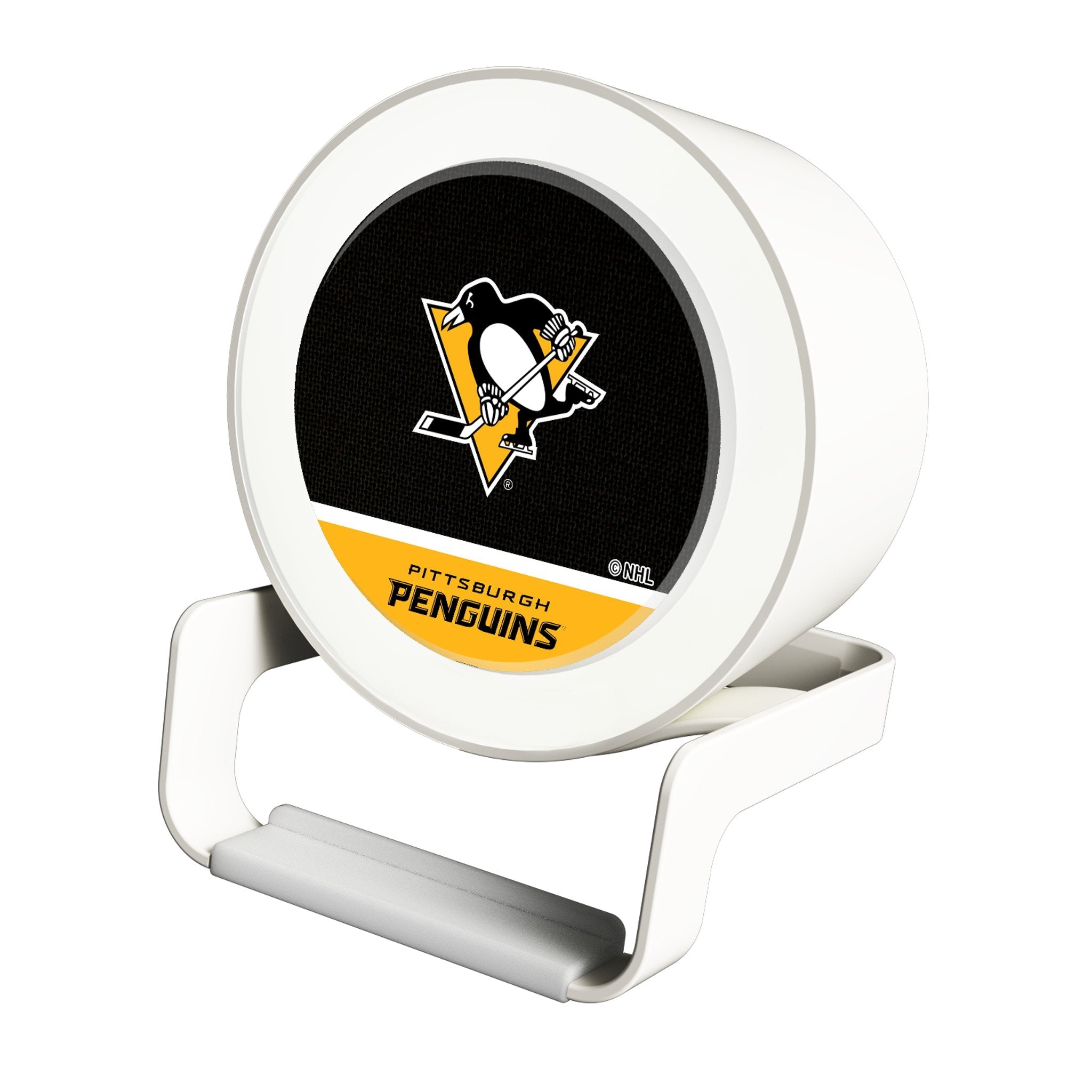 Pittsburgh Penguins Endzone Solid Night Light Charger and Bluetooth Speaker 1