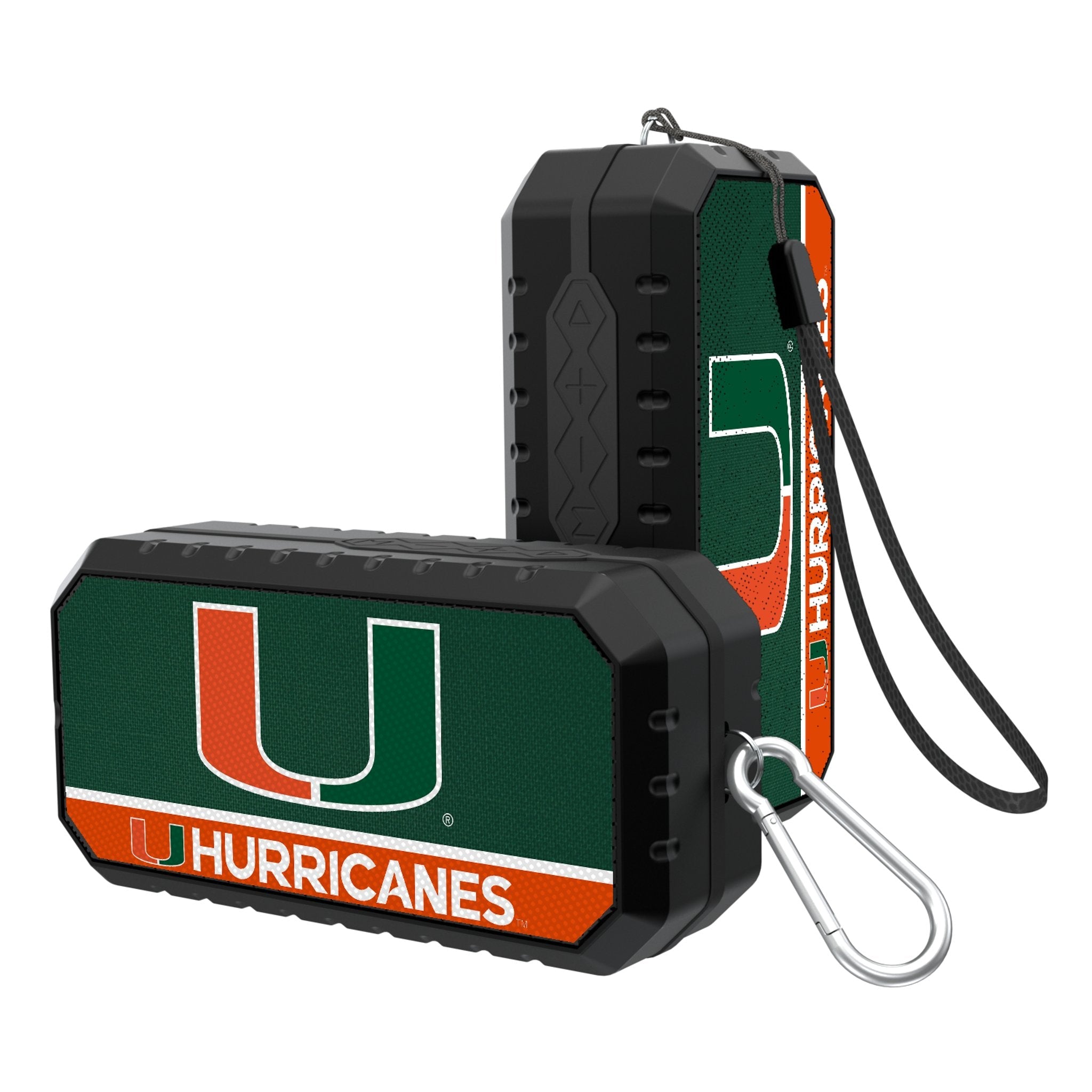 University of Miami Hurricanes Endzone Solid Bluetooth Speaker 1
