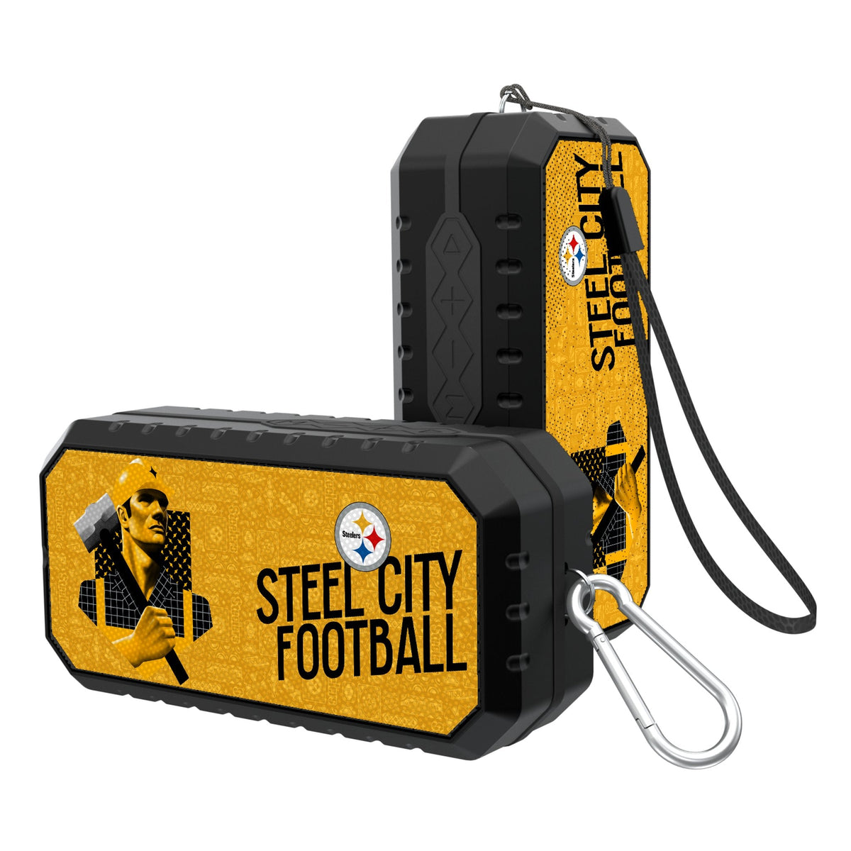Pittsburgh Steelers 2024 Illustrated Limited Edition Bluetooth Speaker 1