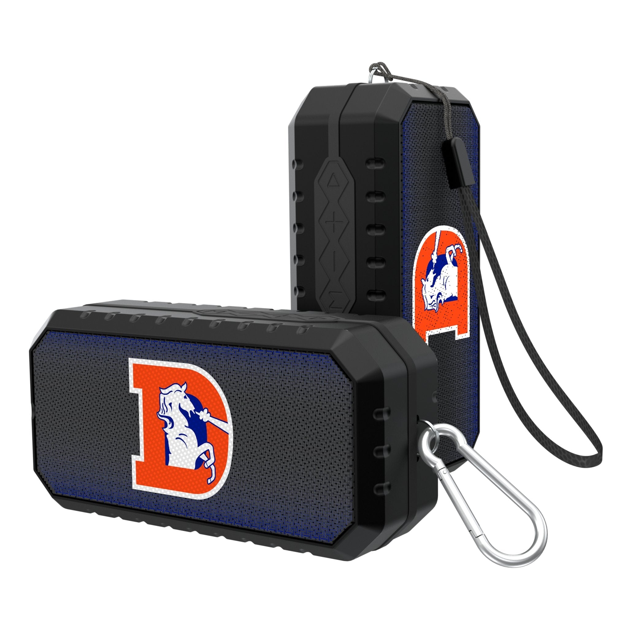 Denver Broncos 1993-1996 Historic Collection Linen Bluetooth Speaker 1