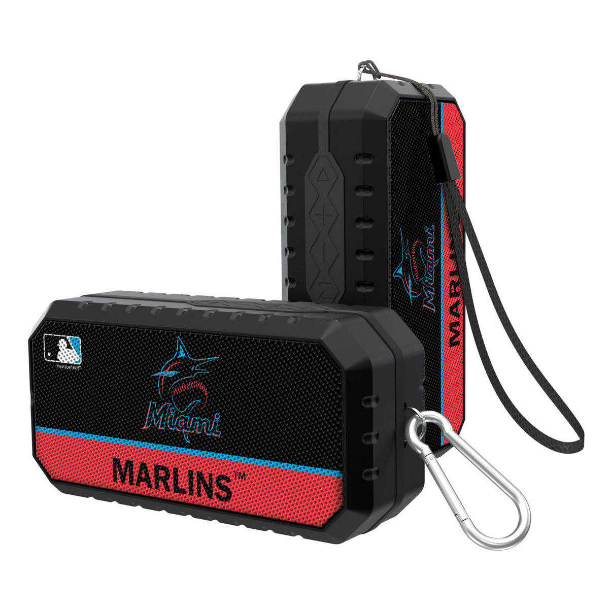 Miami Marlins Endzone Solid Bluetooth Speaker 1