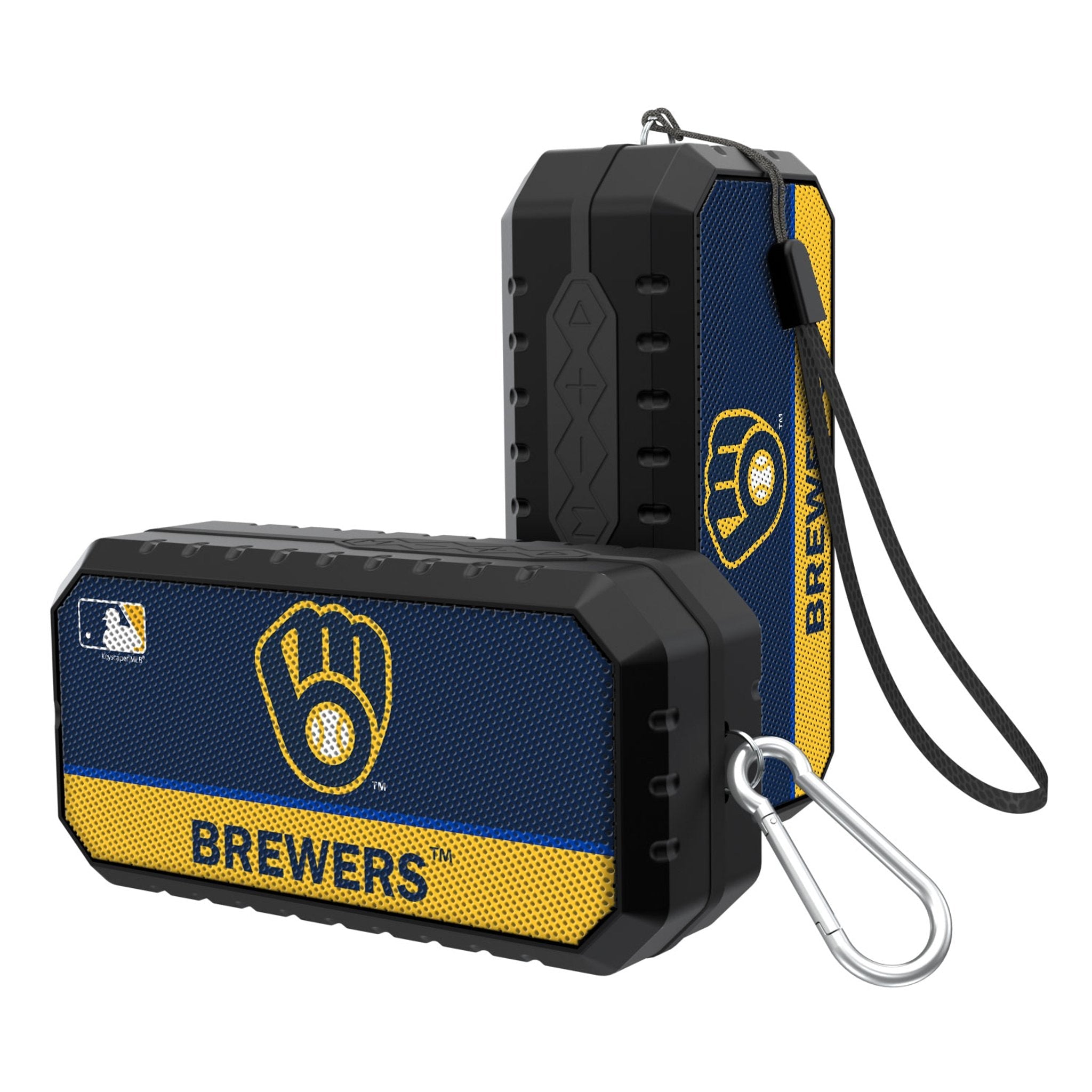 Milwaukee Brewers Endzone Solid Bluetooth Speaker 1