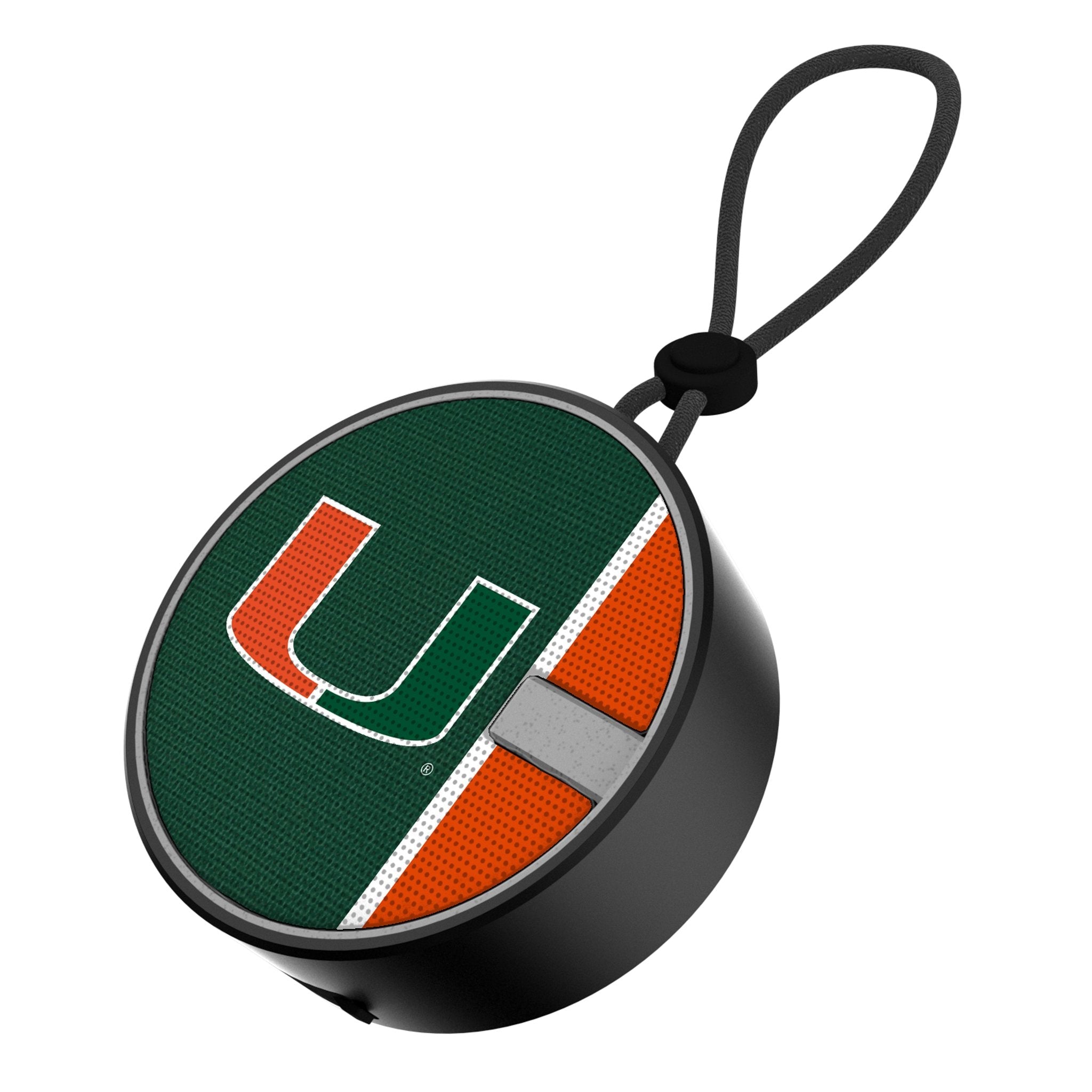 University of Miami Hurricanes Endzone Solid Waterproof Speaker 1