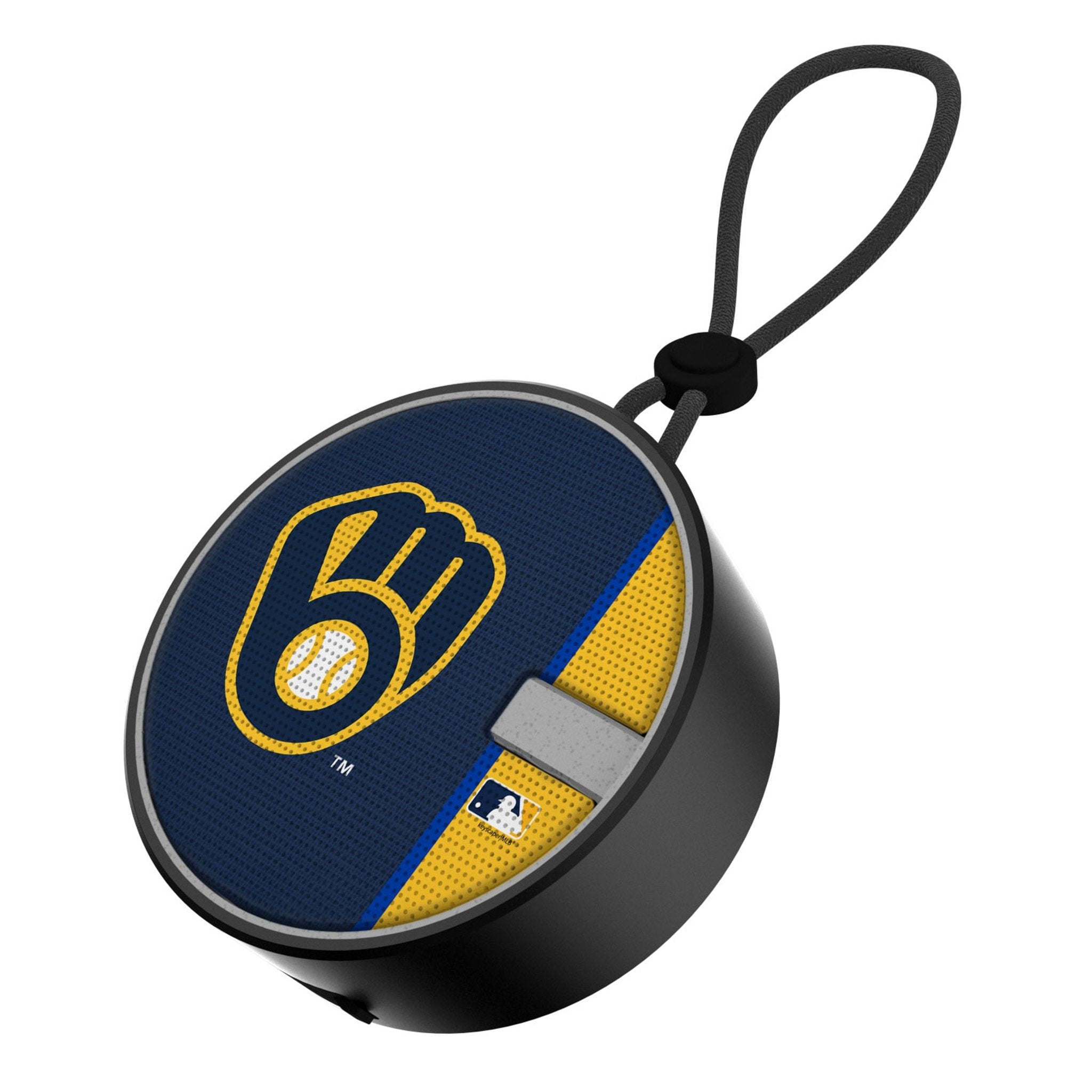 Milwaukee Brewers Endzone Solid Waterproof Speaker 1
