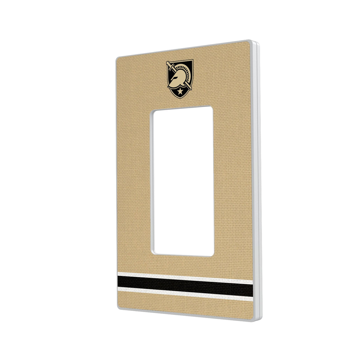 United States Military Academy Black Knights Stripe Hidden-Screw Light Switch Plate 2