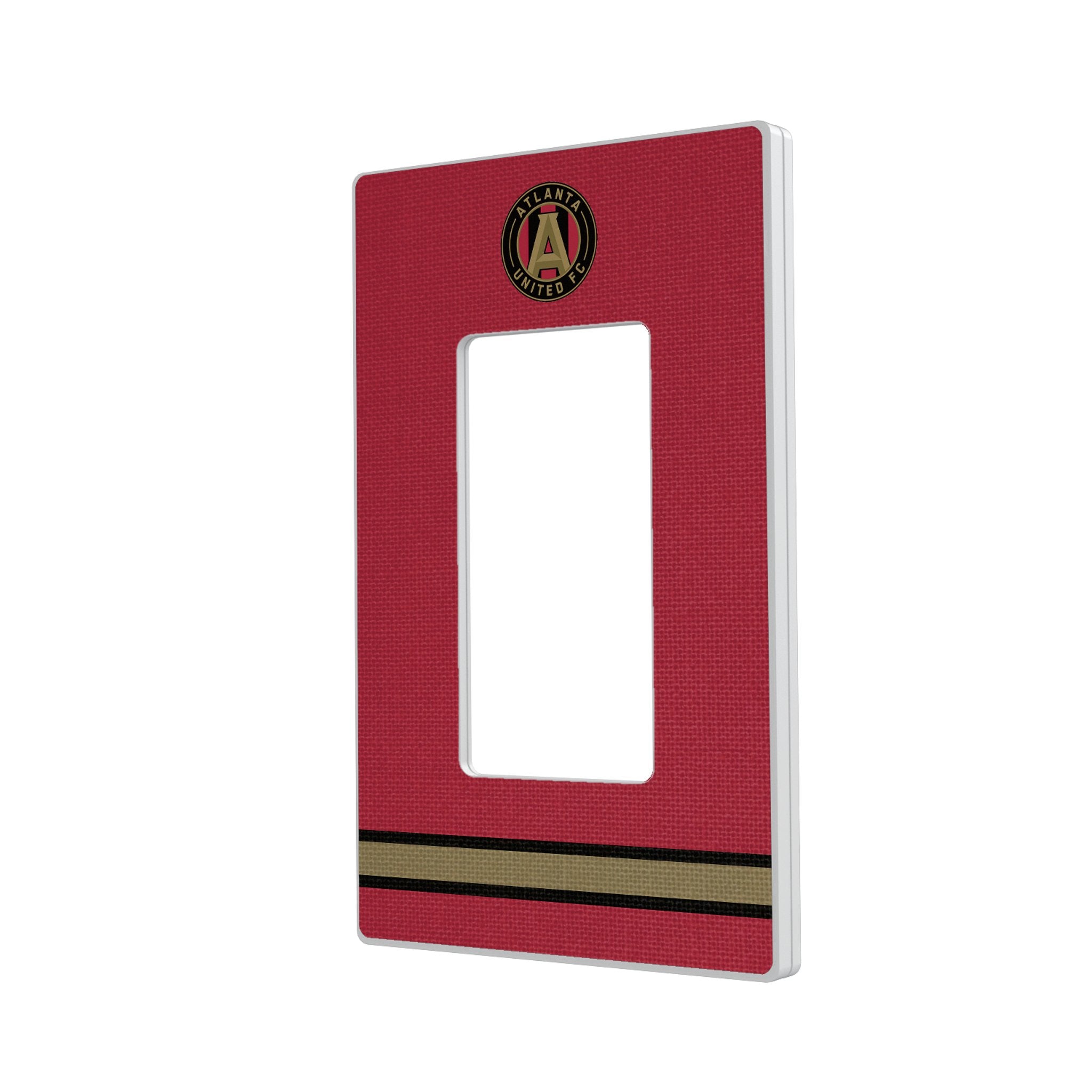Atlanta United FC Stripe Hidden-Screw Light Switch Plate 2