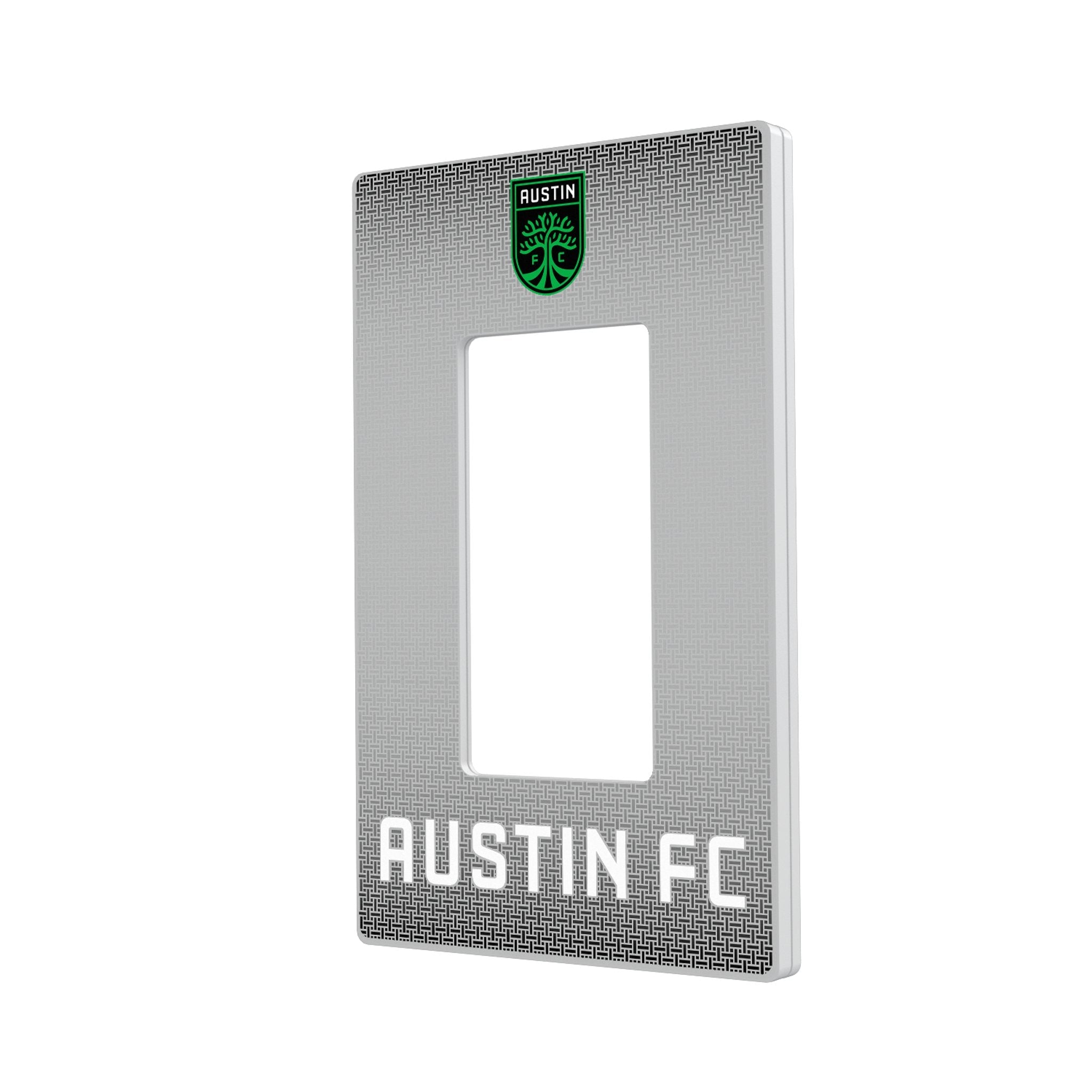 Austin FC Linen Hidden-Screw Light Switch Plate 2