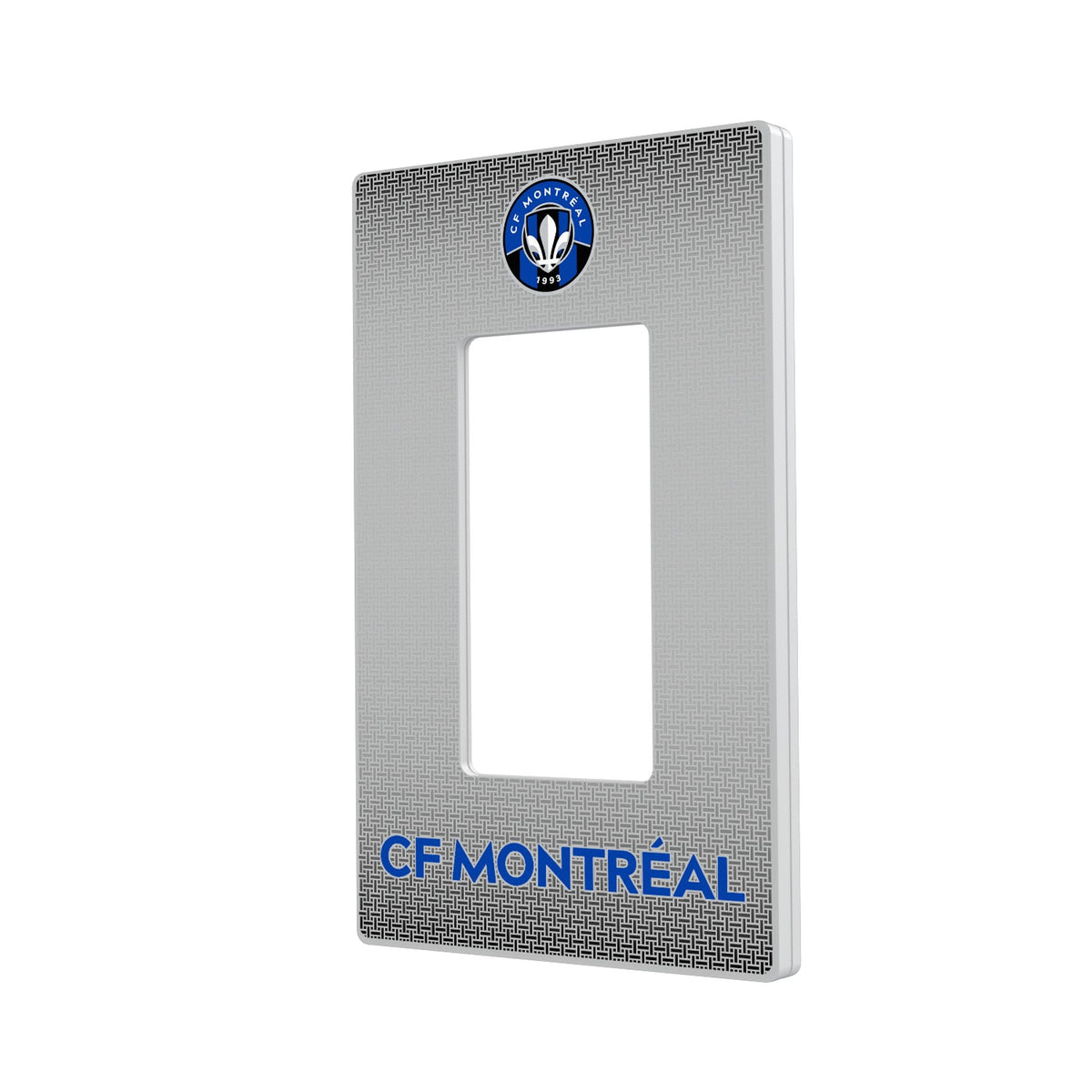CF Montreal Linen Hidden-Screw Light Switch Plate 2