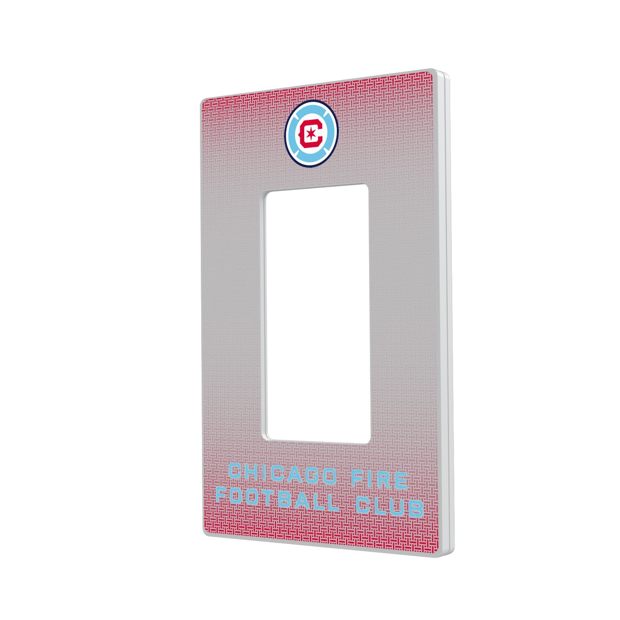 Chicago Fire Linen Hidden-Screw Light Switch Plate