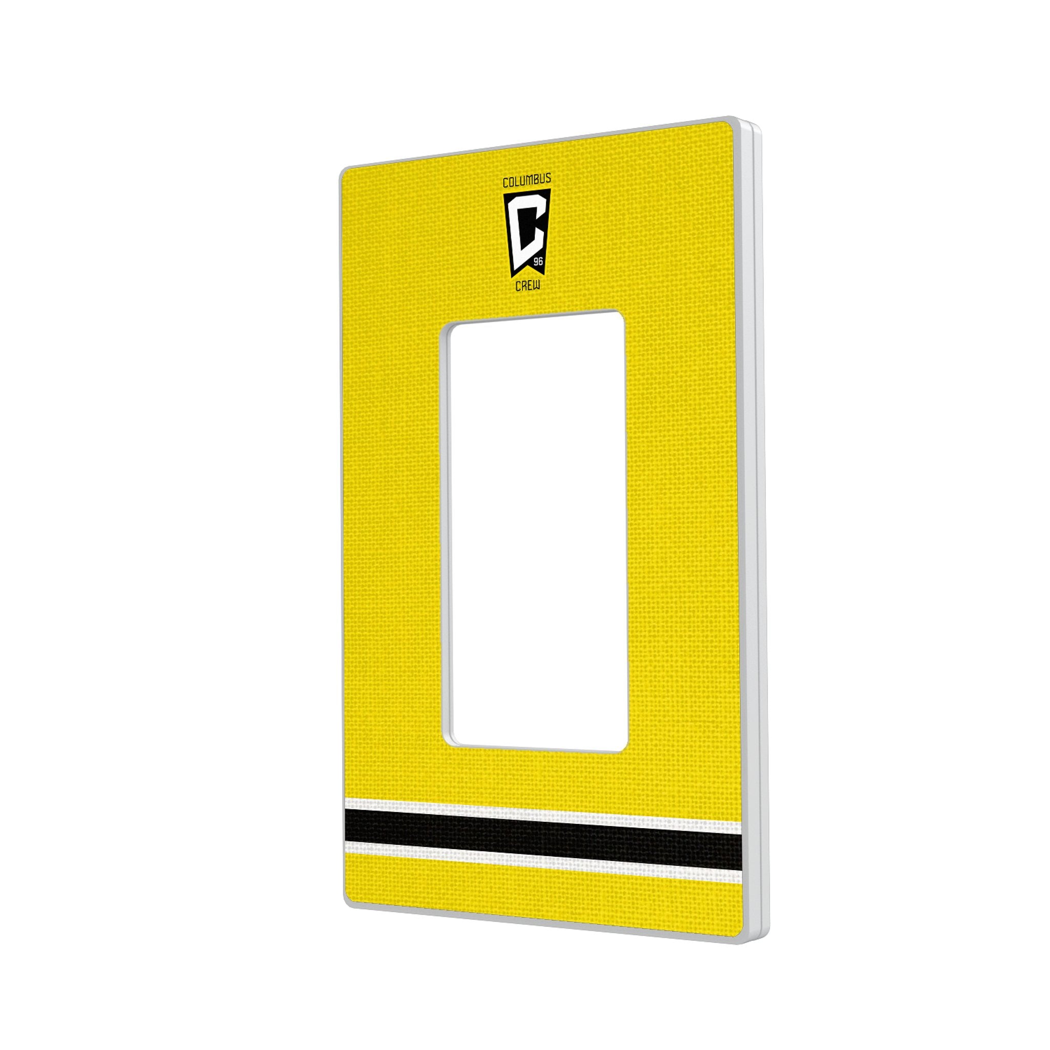 Columbus Crew Stripe Hidden-Screw Light Switch Plate 2