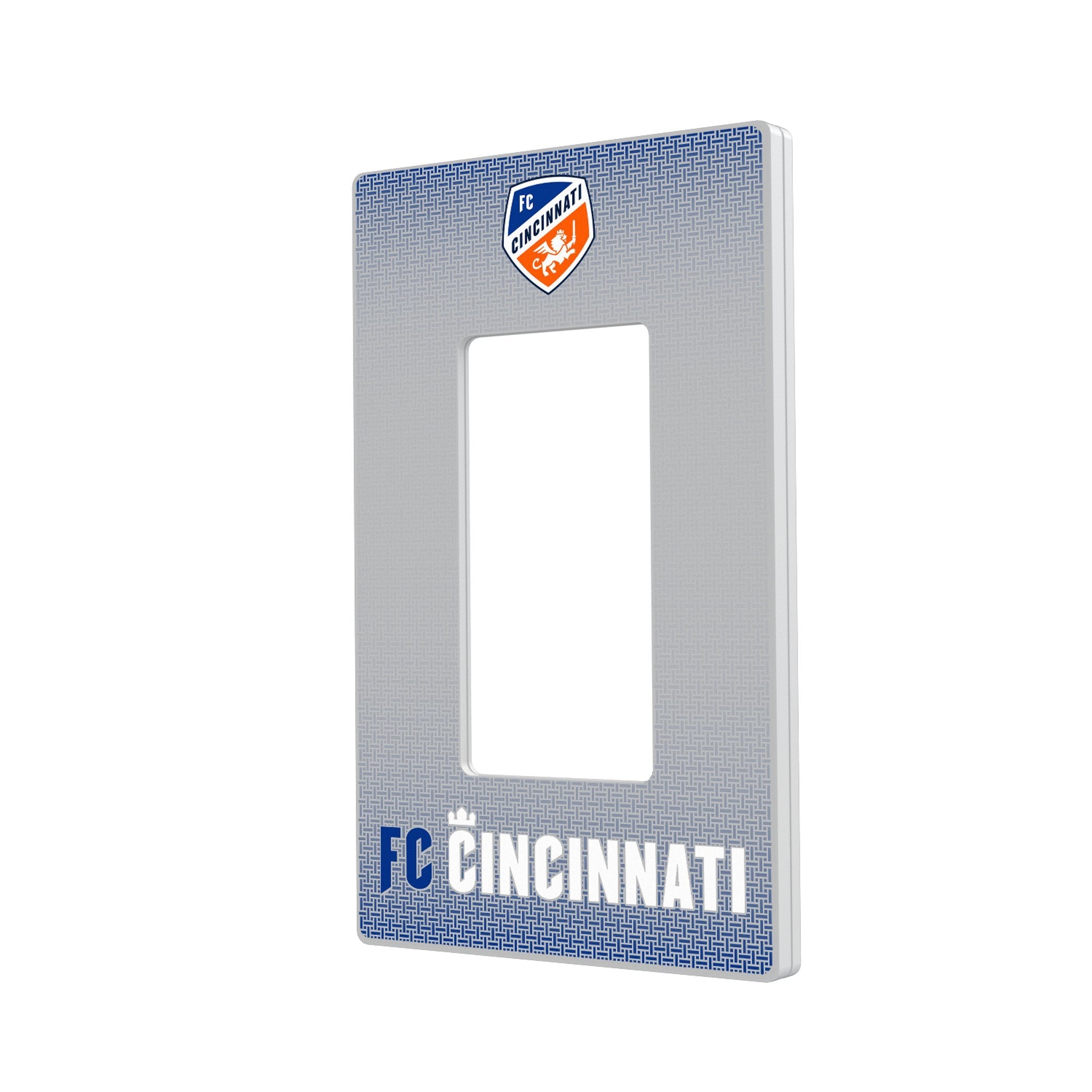 FC Cincinnati Linen Hidden-Screw Light Switch Plate