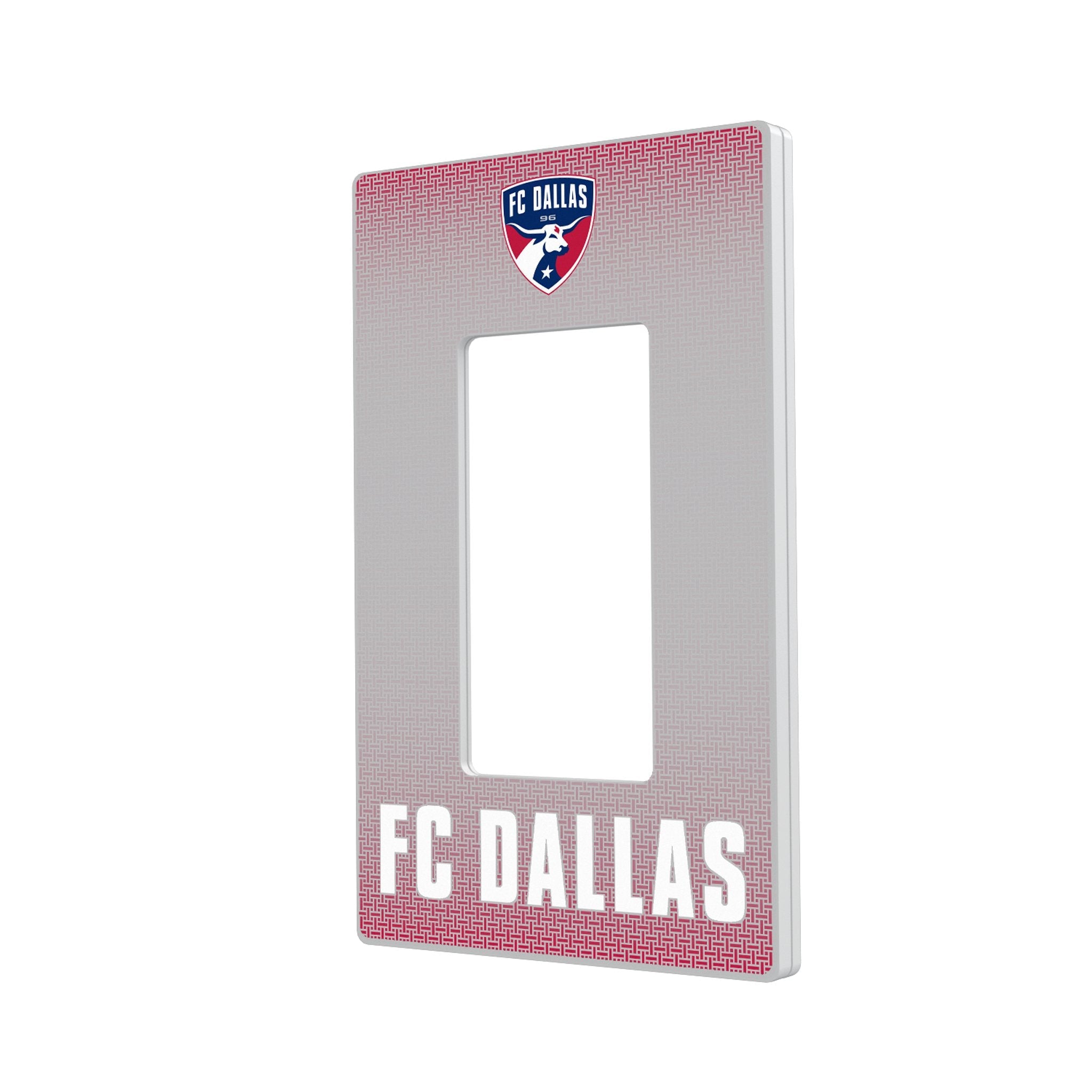 FC Dallas Linen Hidden-Screw Light Switch Plate