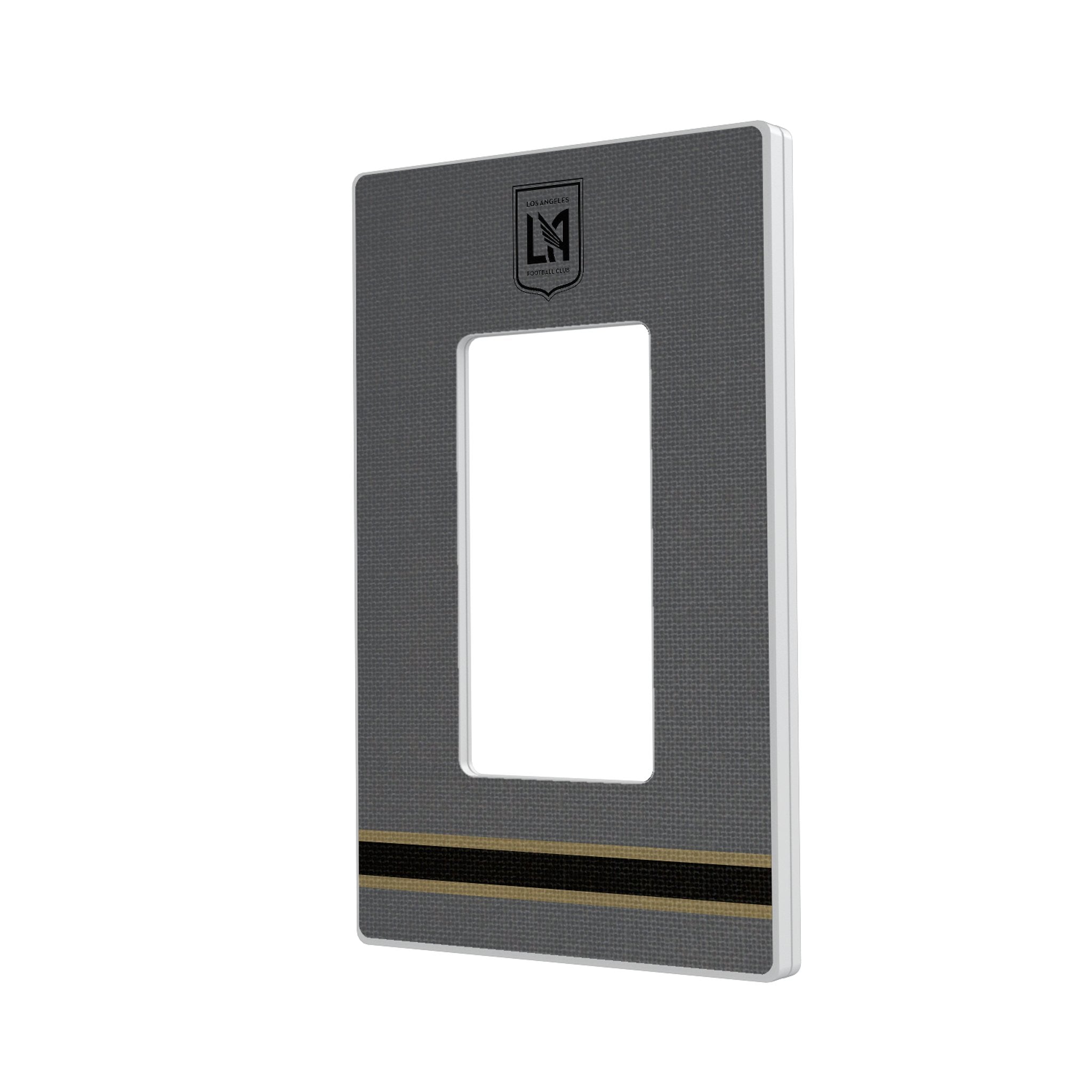 Los Angeles Football Club Stripe Hidden-Screw Light Switch Plate
