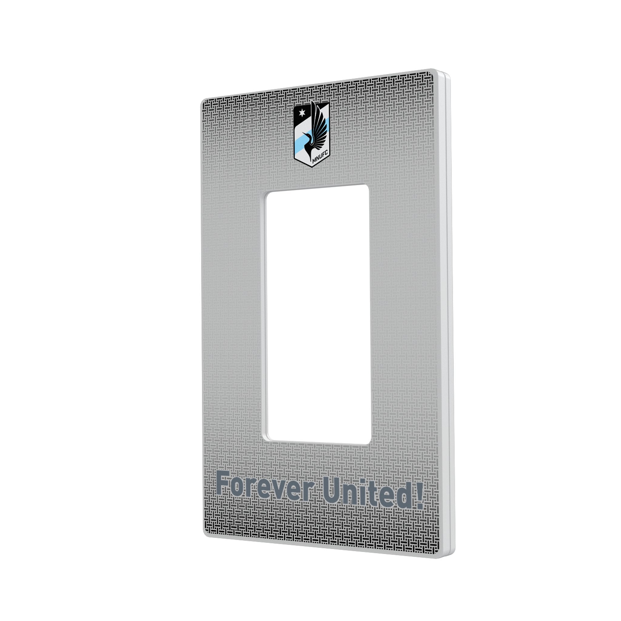 Minnesota United FC Linen Hidden-Screw Light Switch Plate 2