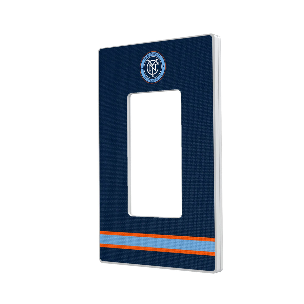 New York City FC Stripe Hidden-Screw Light Switch Plate