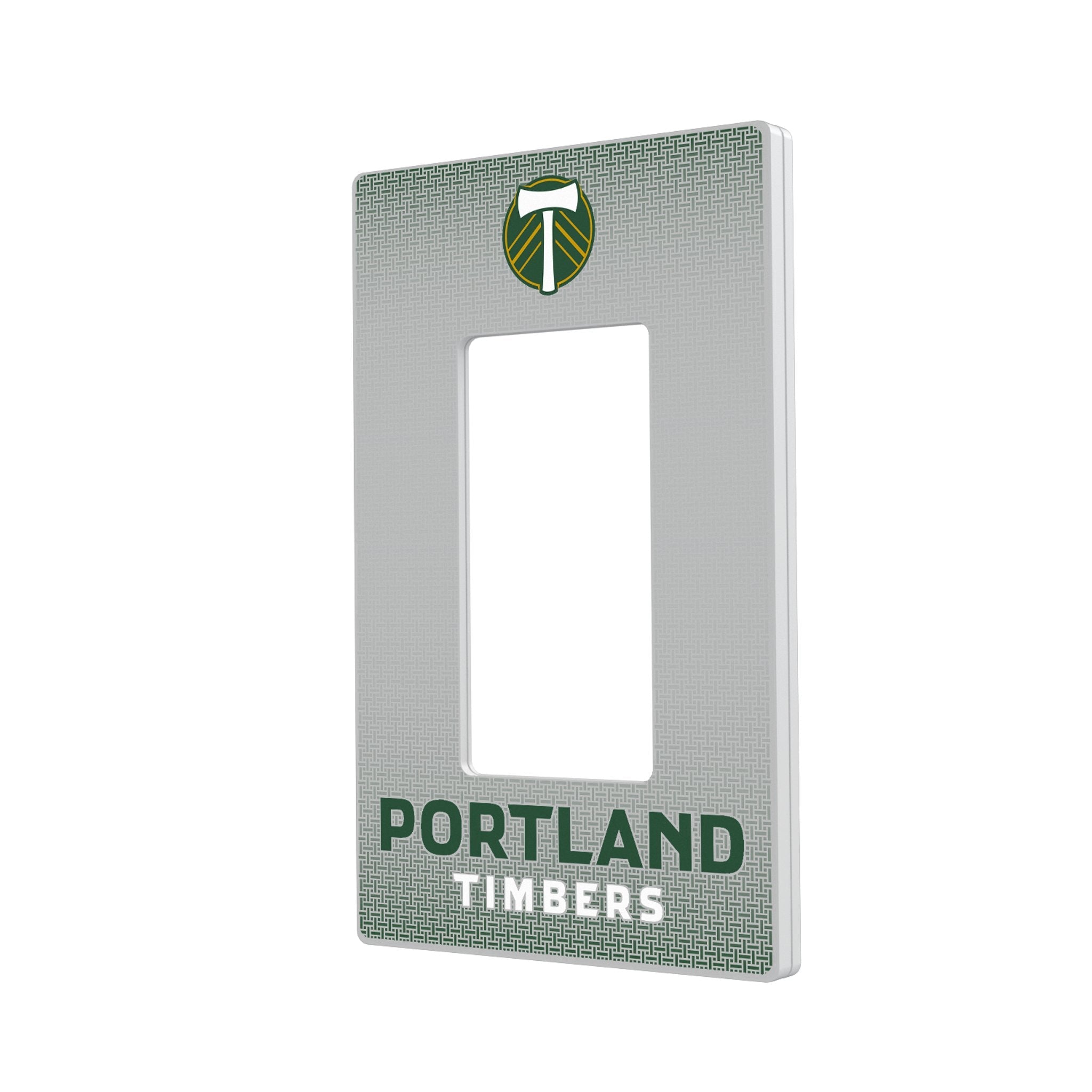 Portland Timbers Linen Hidden-Screw Light Switch Plate
