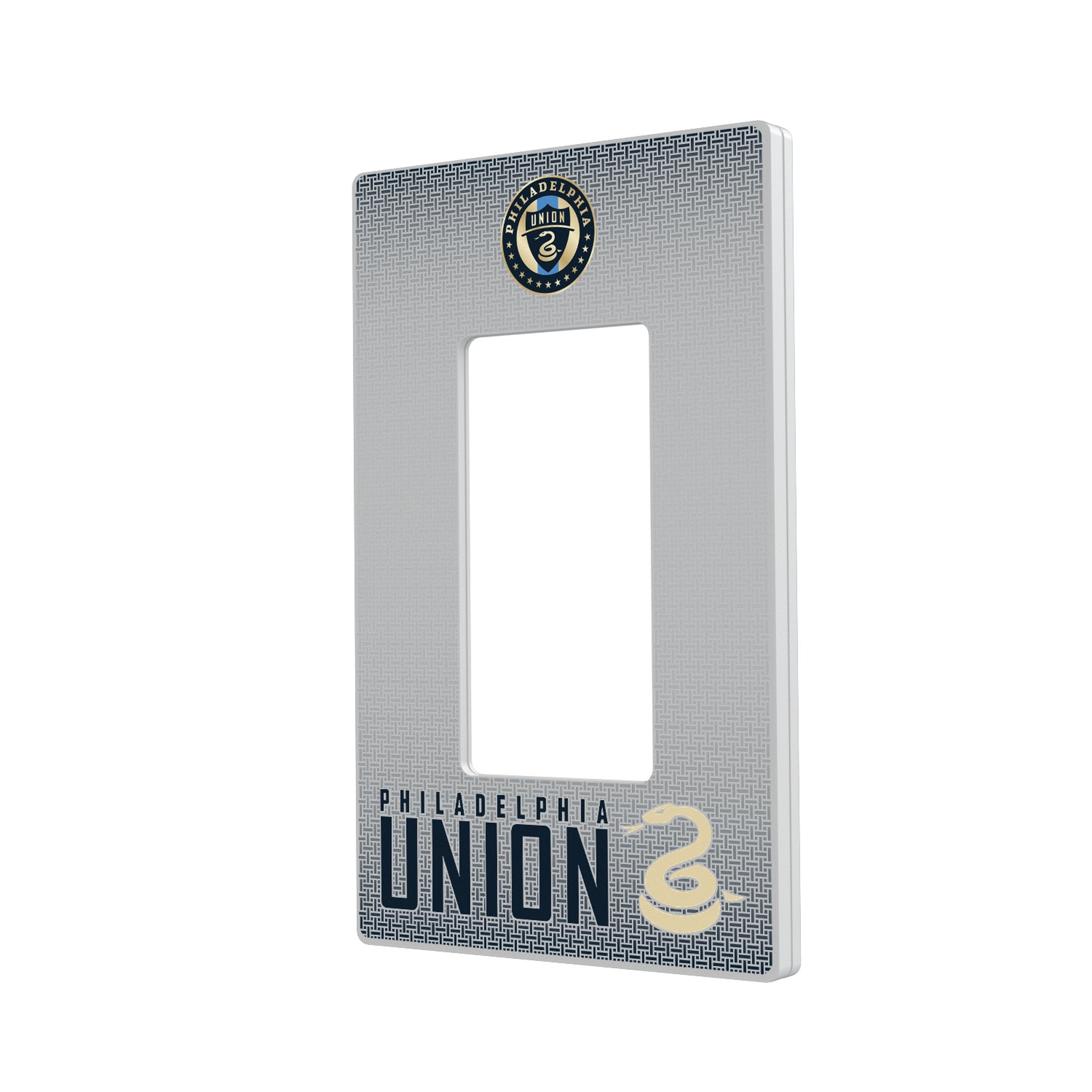 Philadelphia Union Linen Hidden-Screw Light Switch Plate