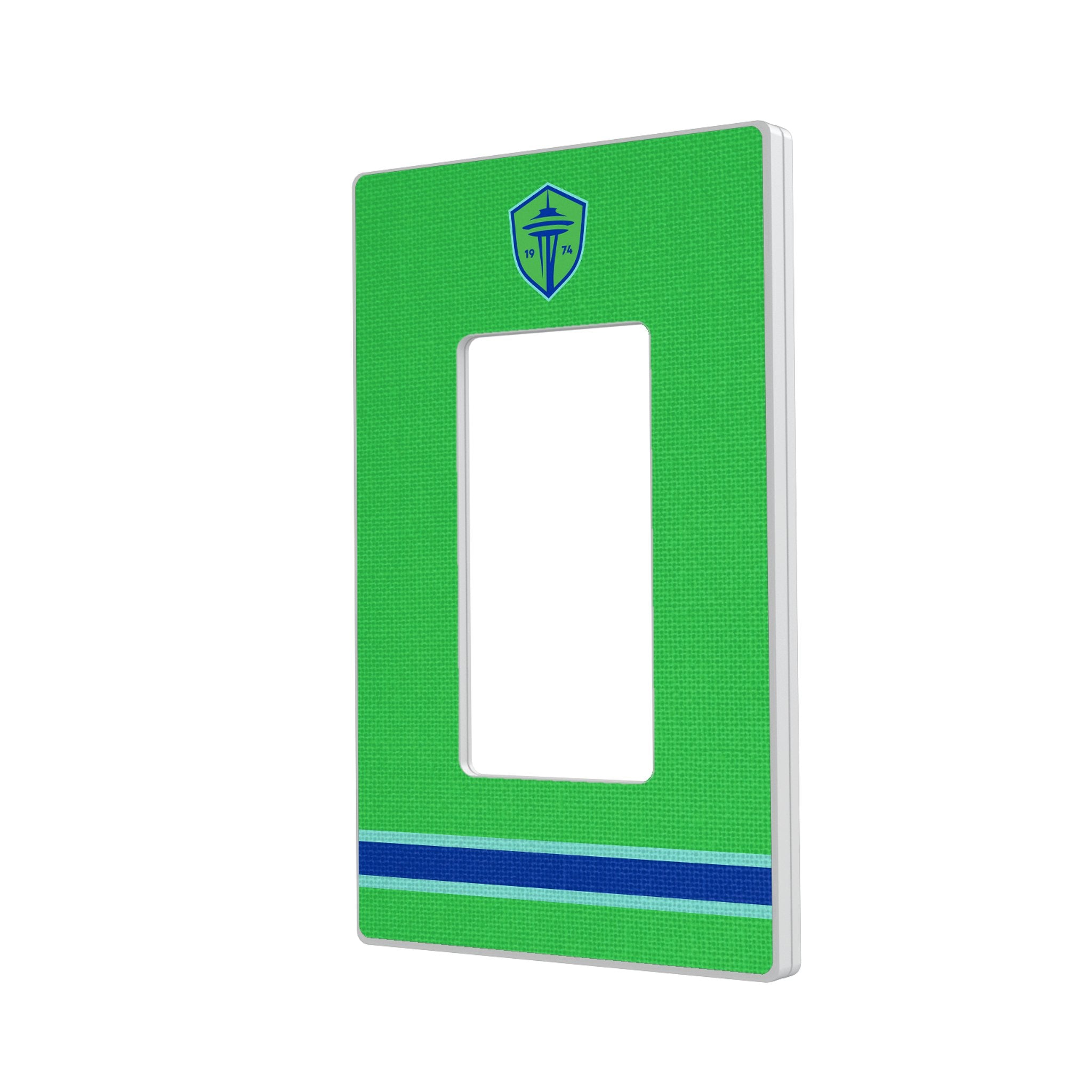 Seattle Sounders FC Stripe Hidden-Screw Light Switch Plate 2