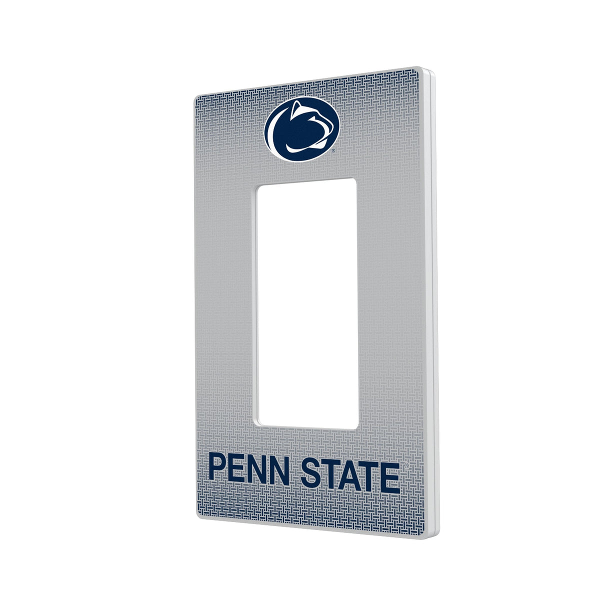 Pennsylvania State University Nittany Lions Linen Hidden-Screw Light Switch Plate 2