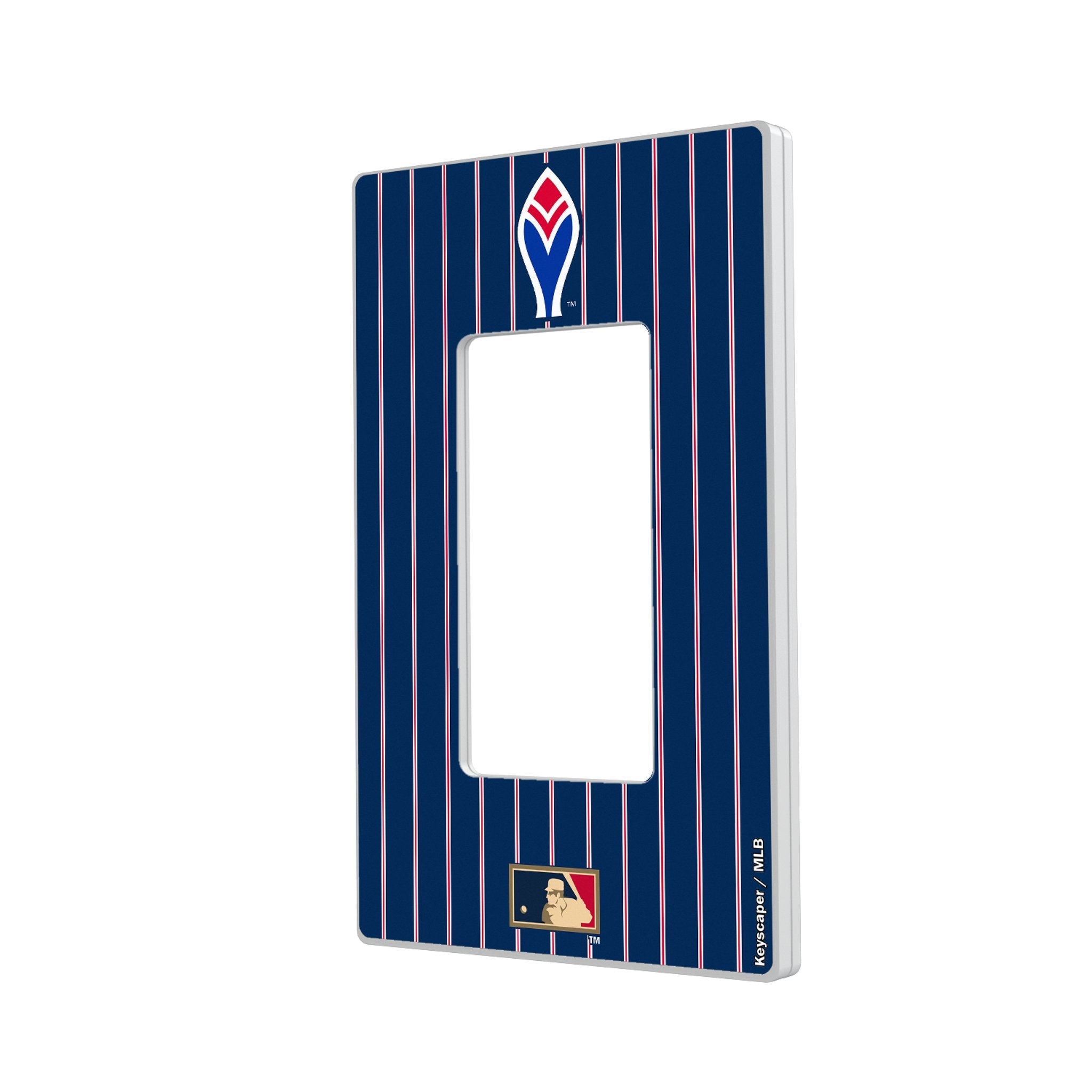 Atlanta Braves 1972-1975 - Cooperstown Collection Pinstripe Hidden-Screw Light Switch Plate