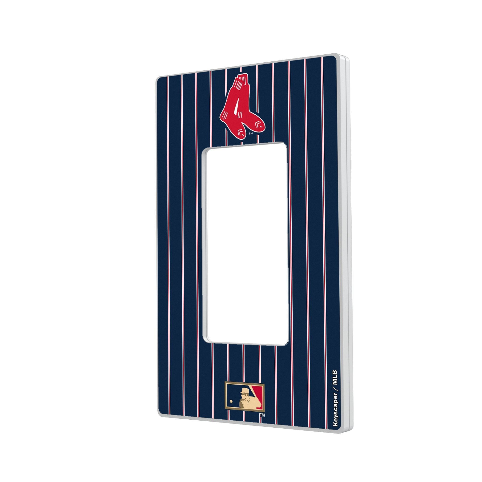 Boston Red Sox 1924-1960 - Cooperstown Collection Pinstripe Hidden-Screw Light Switch Plate 2
