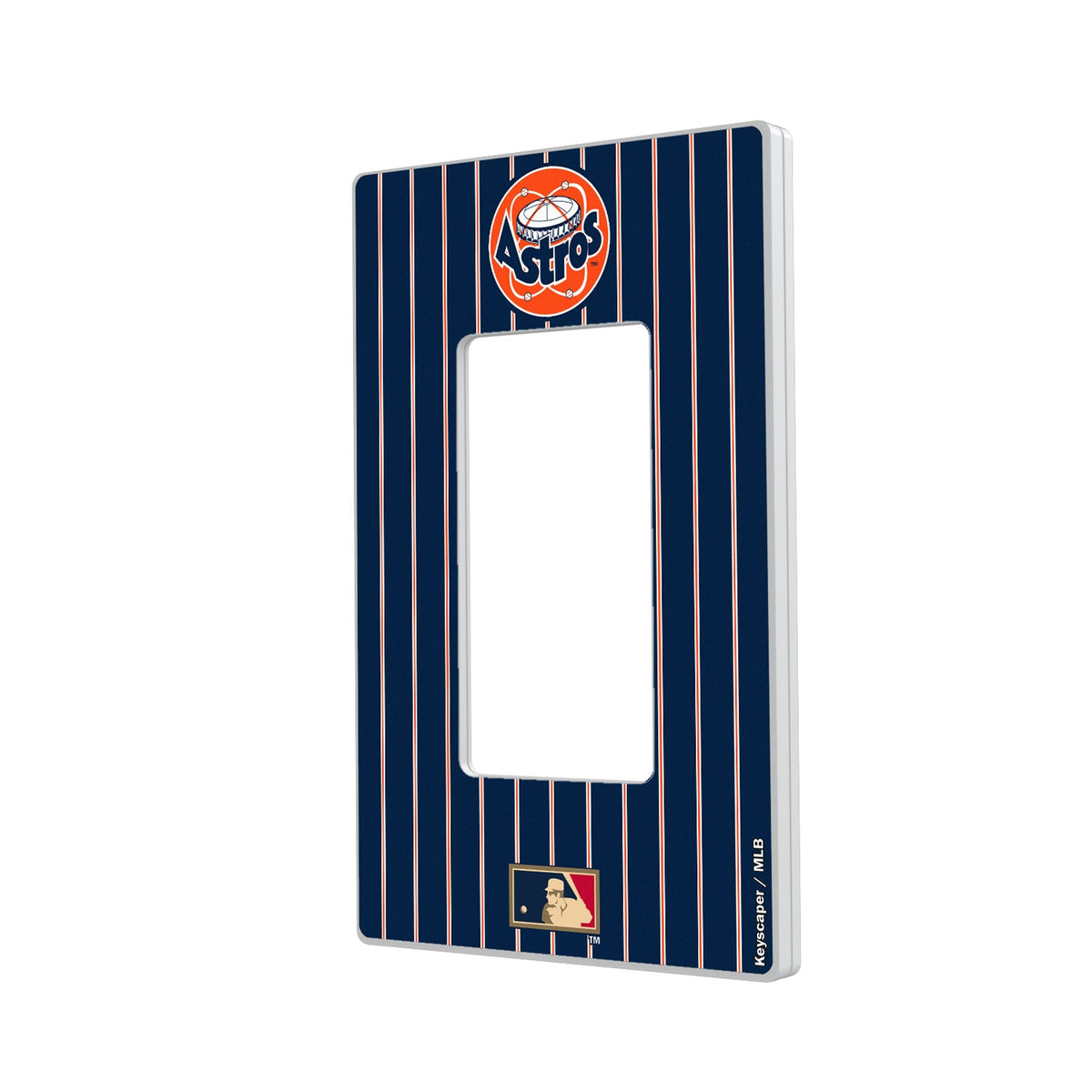 Houston Astros 1977-1993 - Cooperstown Collection Pinstripe Hidden-Screw Light Switch Plate 2