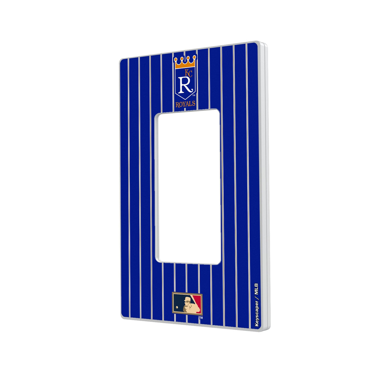 Kansas City Royals 1969-1978 - Cooperstown Collection Pinstripe Hidden-Screw Light Switch Plate 2