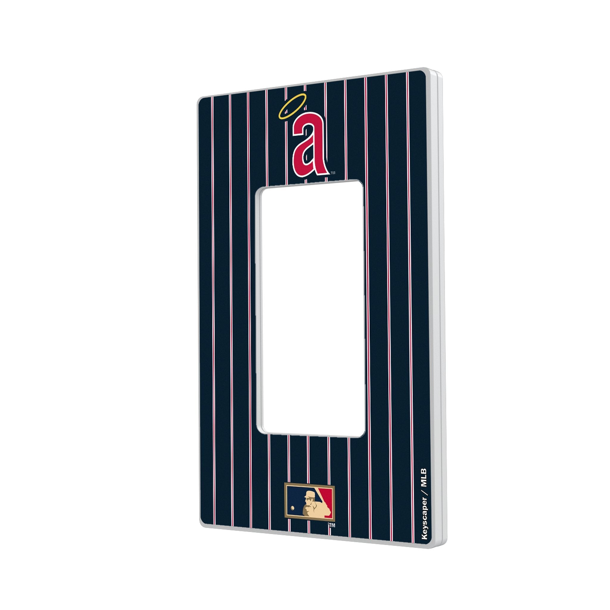 LA Angels 1971 - Cooperstown Collection Pinstripe Hidden-Screw Light Switch Plate 2