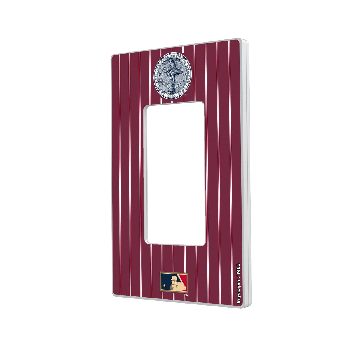 Philadelphia Phillies 1915-1943 - Cooperstown Collection Pinstripe Hidden-Screw Light Switch Plate