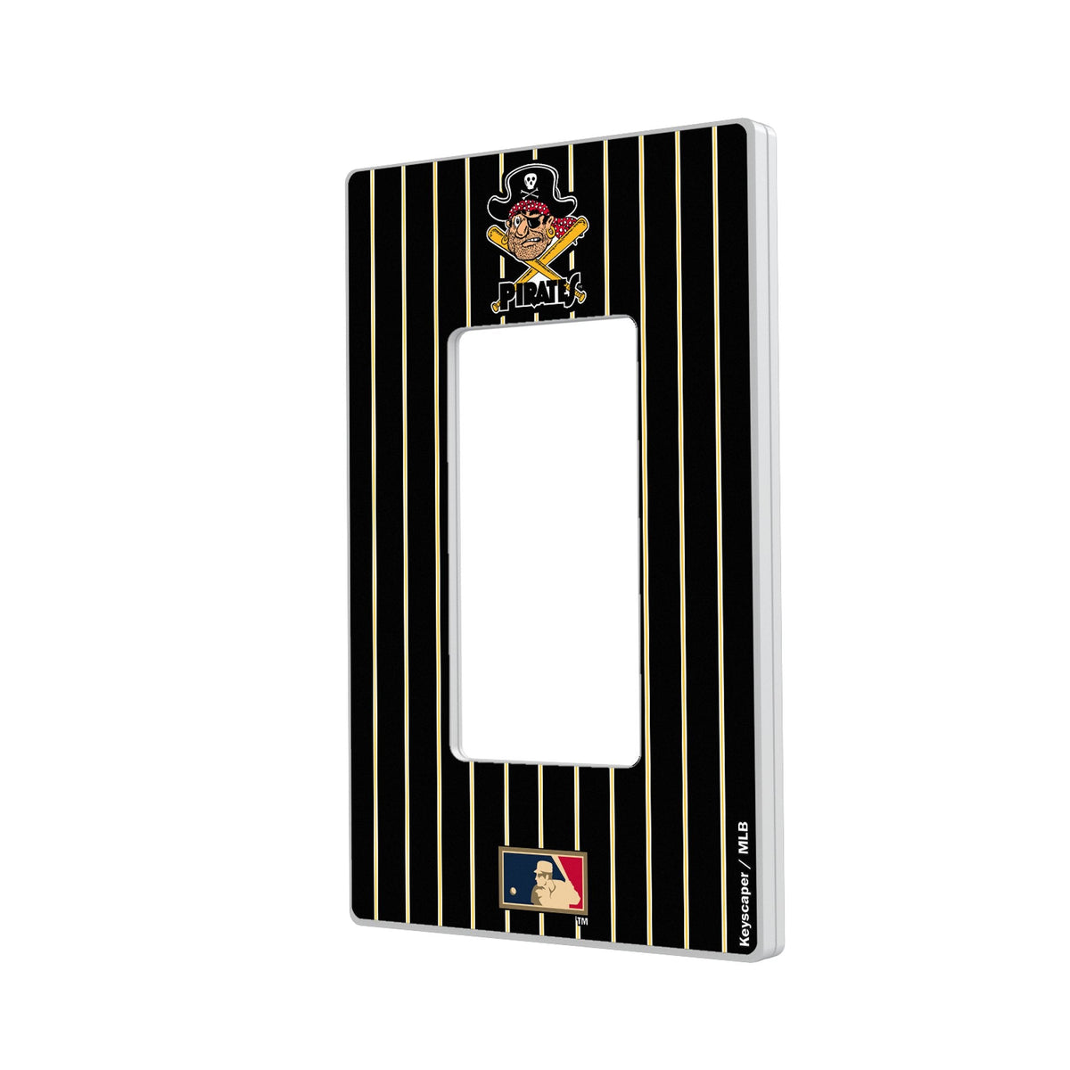 Pittsburgh Pirates 1958-1966 - Cooperstown Collection Pinstripe Hidden-Screw Light Switch Plate 2